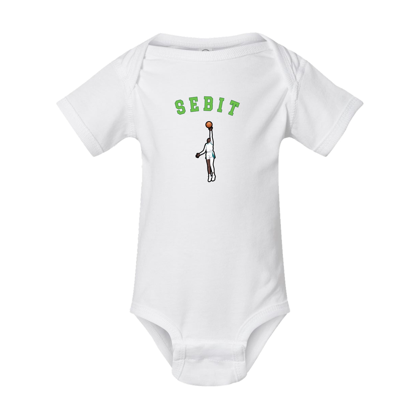 Baby Onesie — Shirsey Arch in White