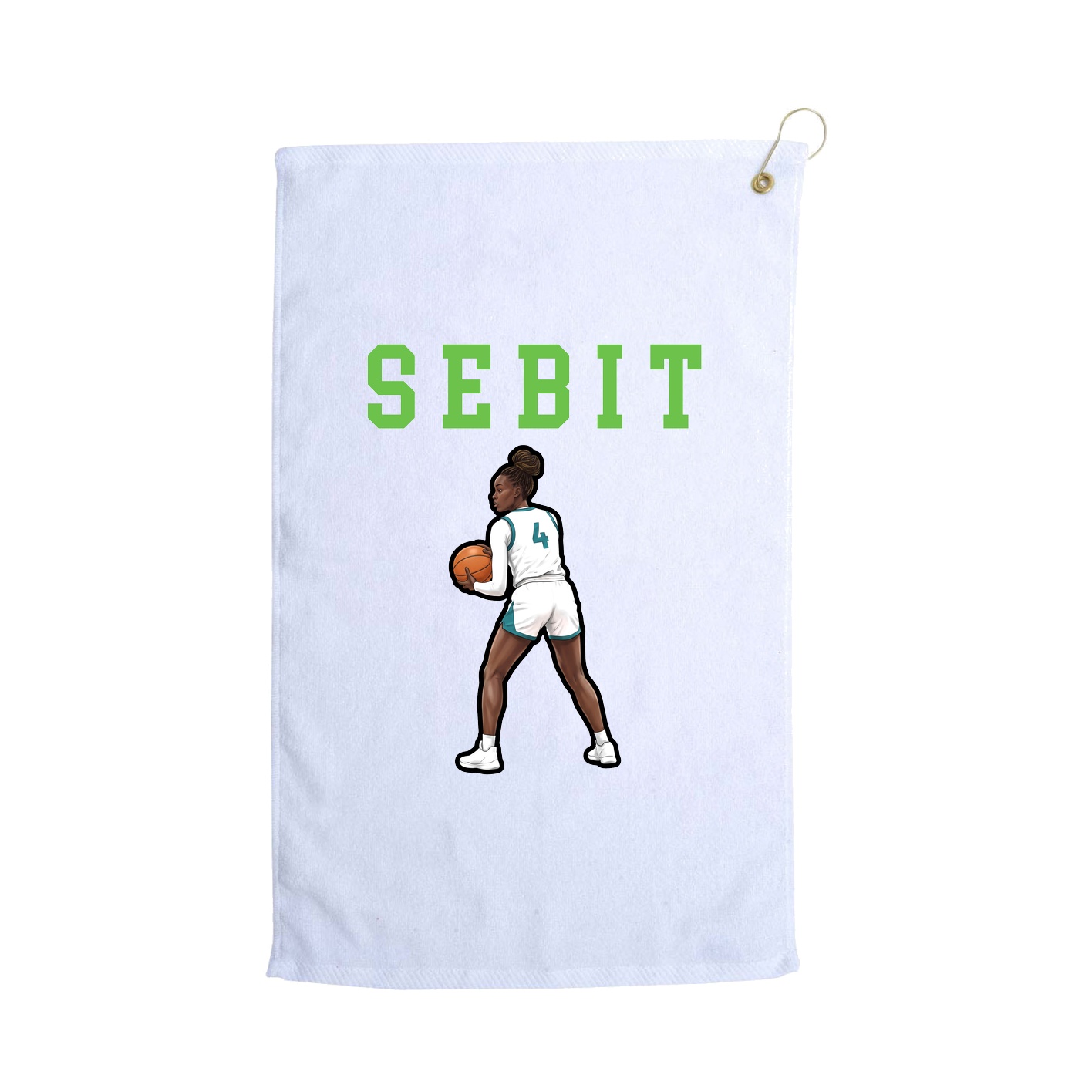 Golf Towel — Shirsey in White