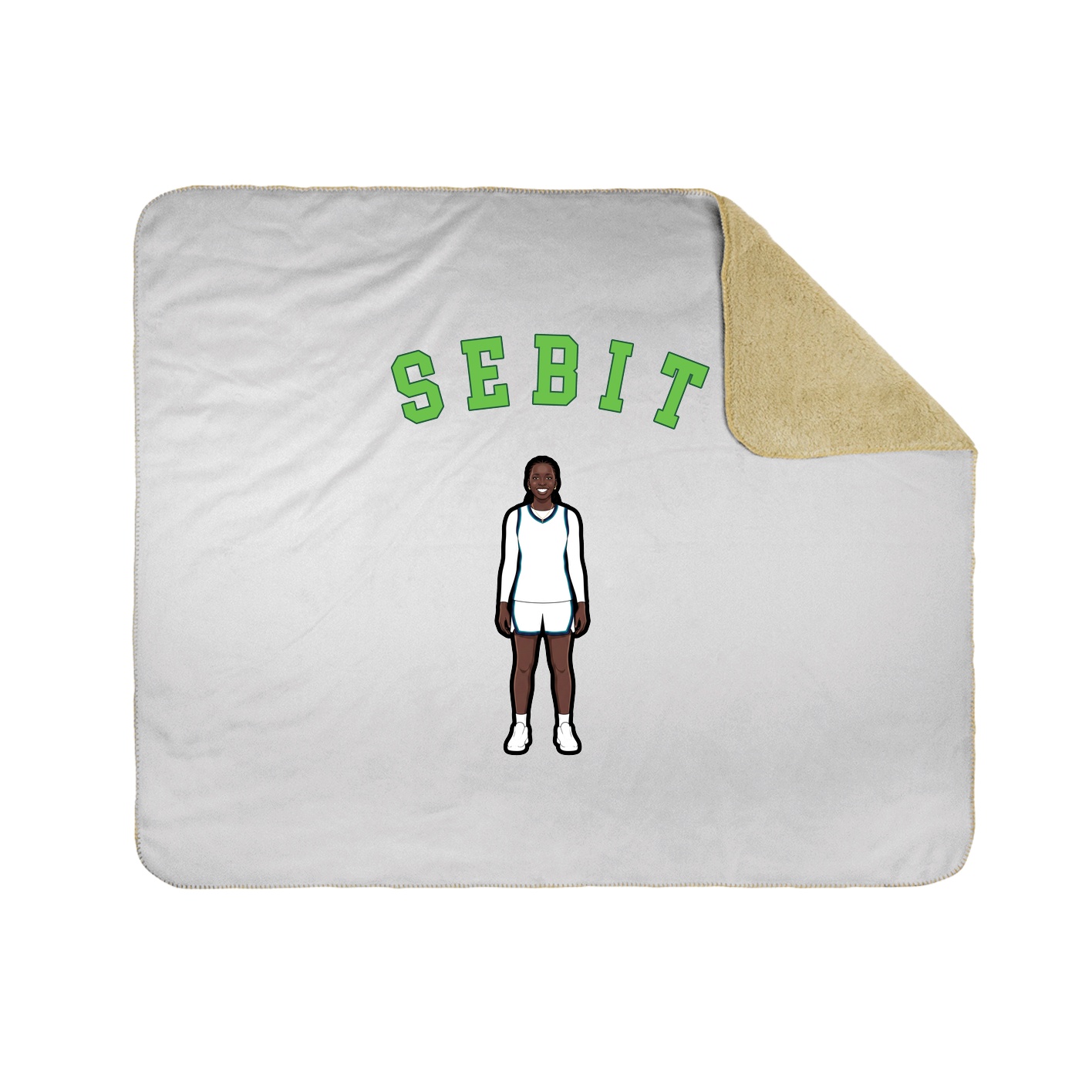 Throw Blanket — Shirsey Arch in White