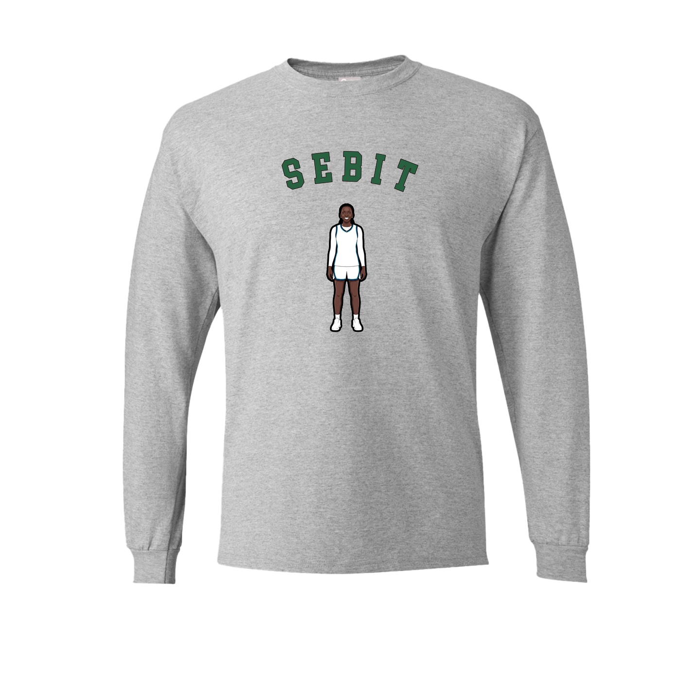 Long Sleeve Tee — Shirsey Arch in Grey