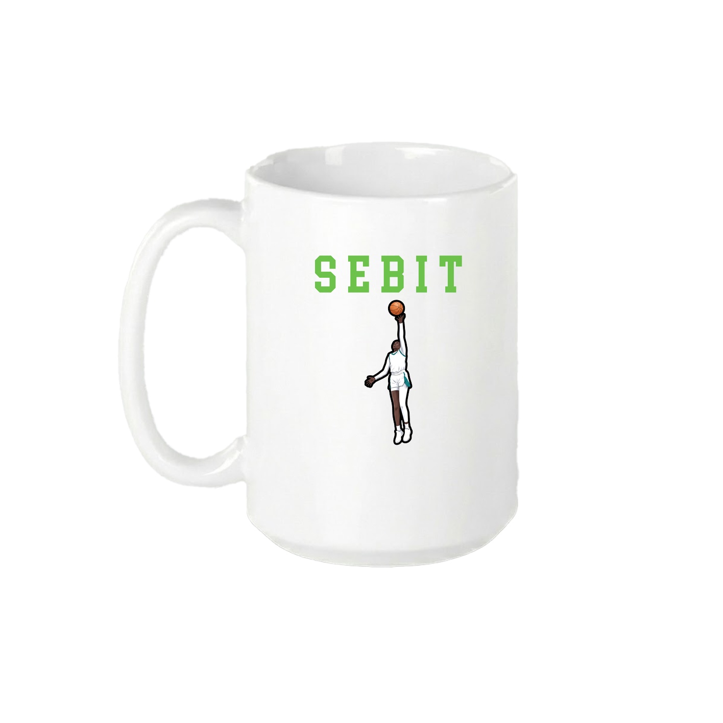 15oz Coffee Mug — Shirsey in White
