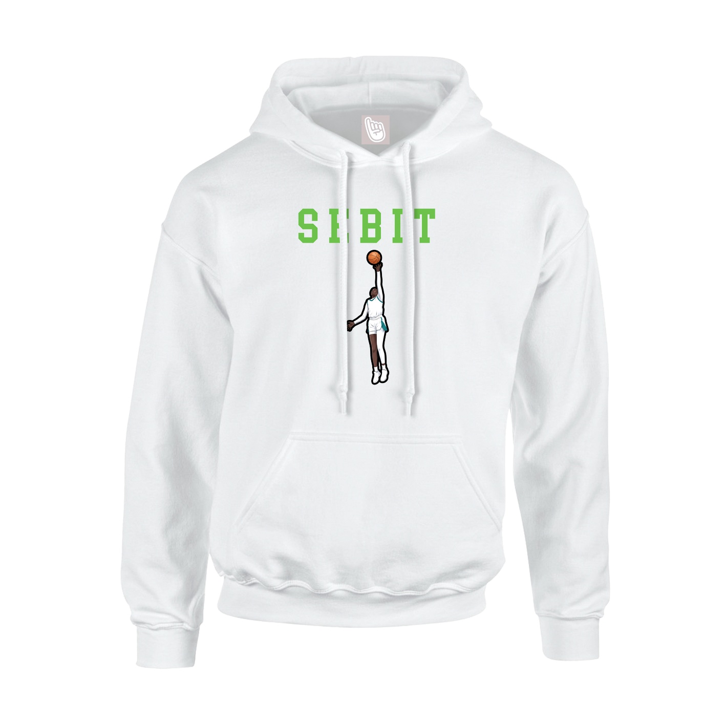 Youth Hoodie — Shirsey in White