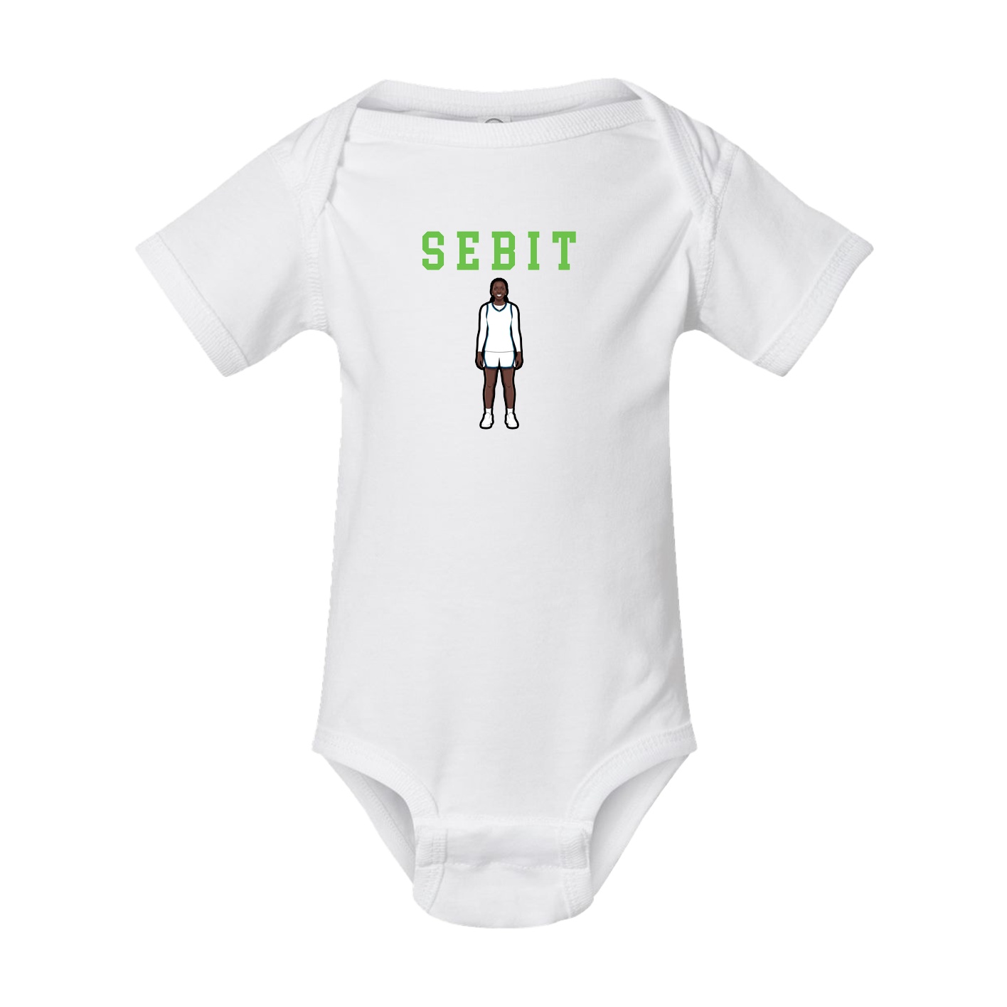 Baby Onesie — Shirsey in White