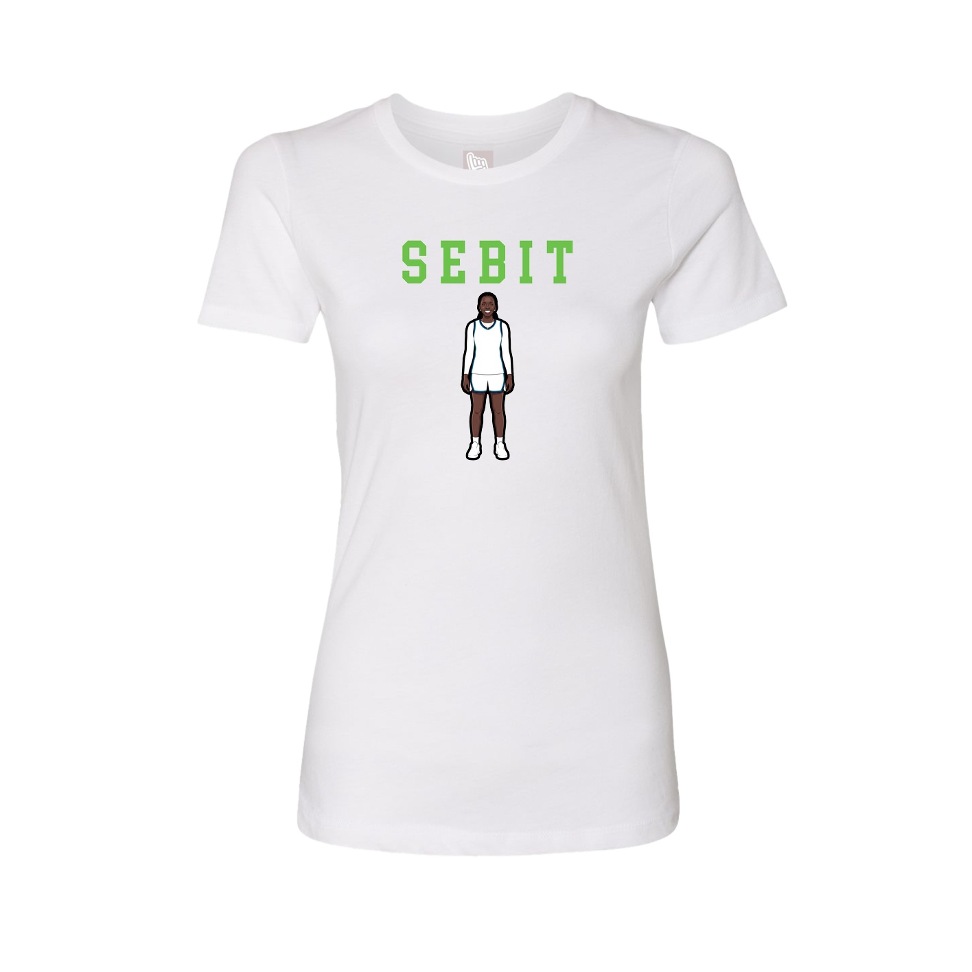 Fitted Women's Tee — Shirsey in White