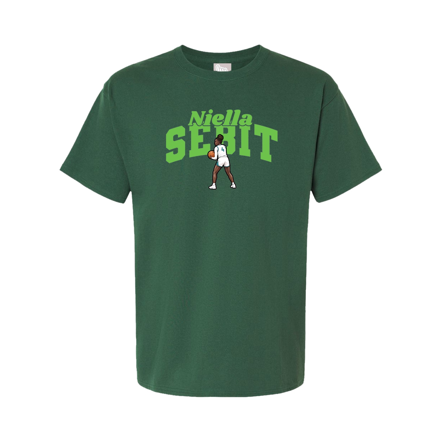 Youth Tee — Signature Arch in Green