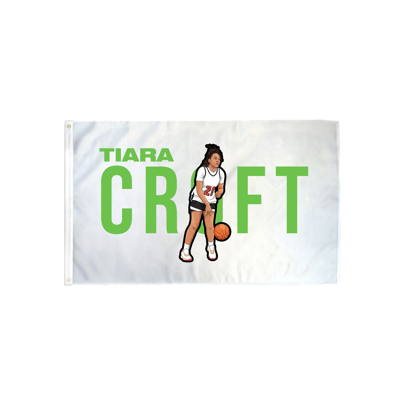 3x5 Flag — Player Name in Classic