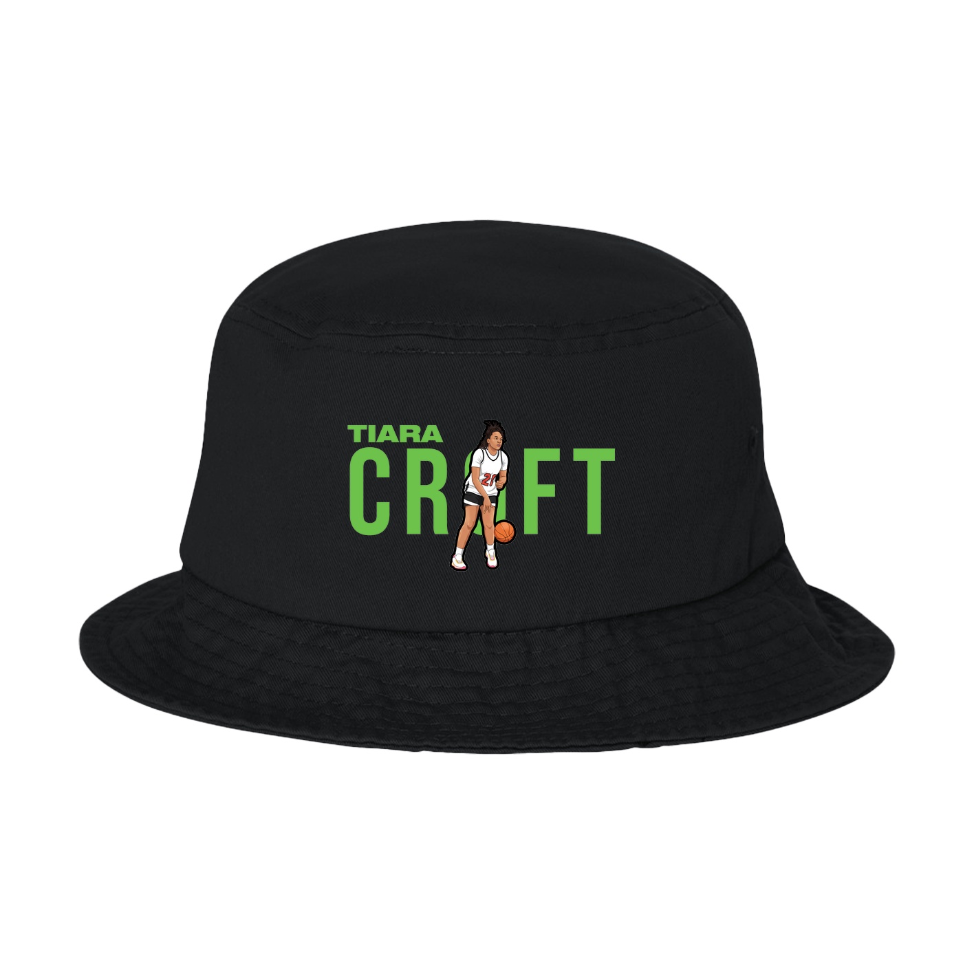 Bucket Cap — Player Name in Black