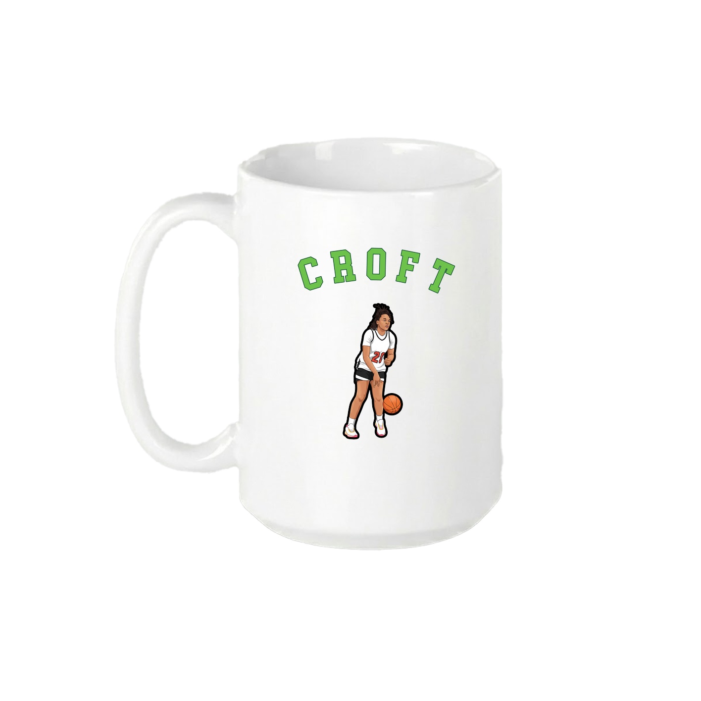 15oz Coffee Mug — Shirsey Arch in White