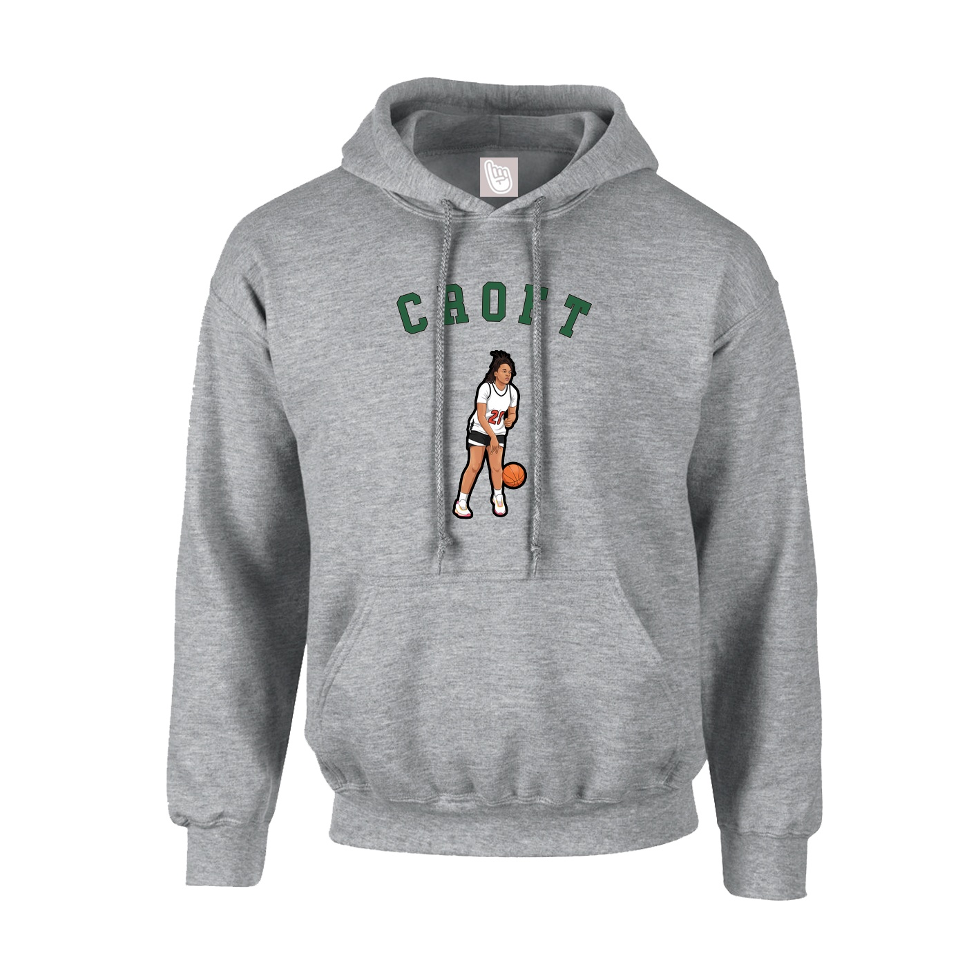 Youth Hoodie — Shirsey Arch in Grey