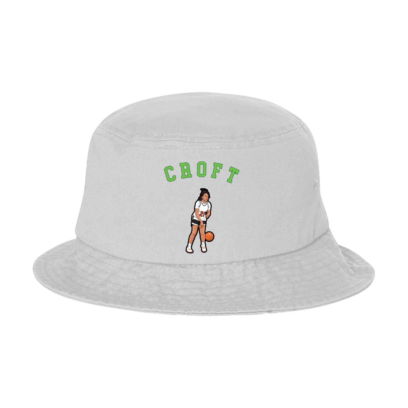 Bucket Cap — Shirsey Arch in White