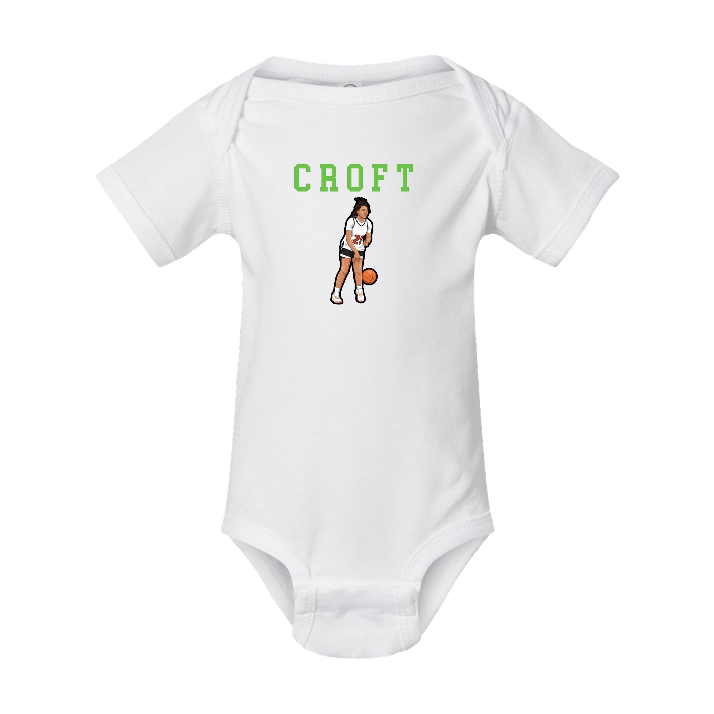 Baby Onesie — Shirsey in White