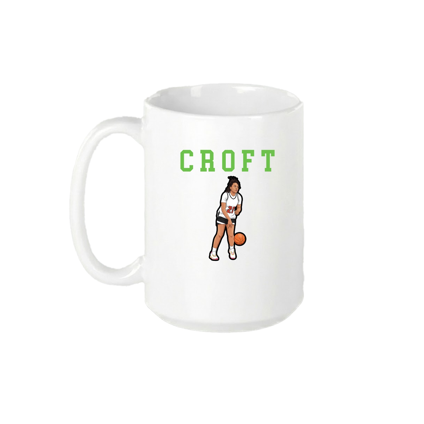 15oz Coffee Mug — Shirsey in White