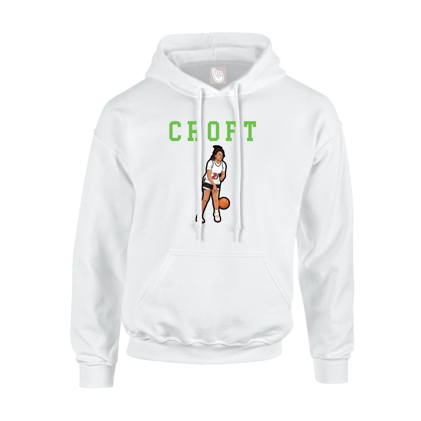 Youth Hoodie — Shirsey in White
