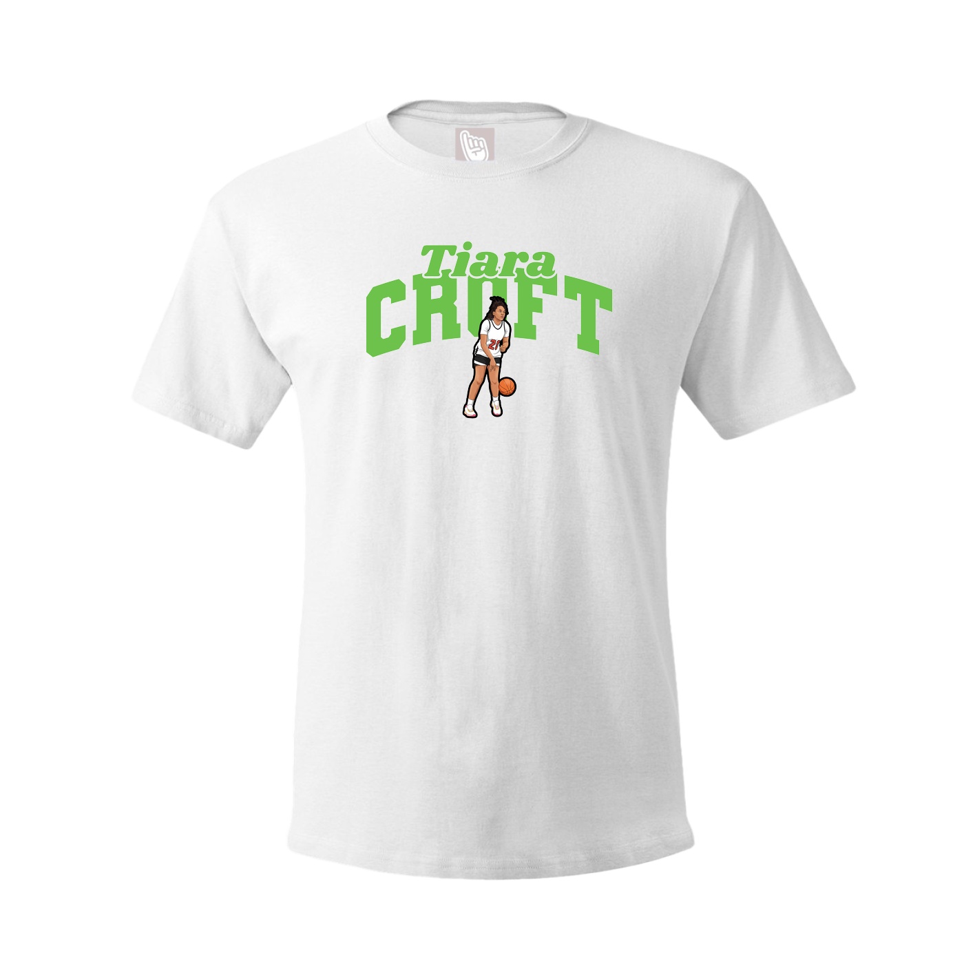 Tee — Signature Arch in White