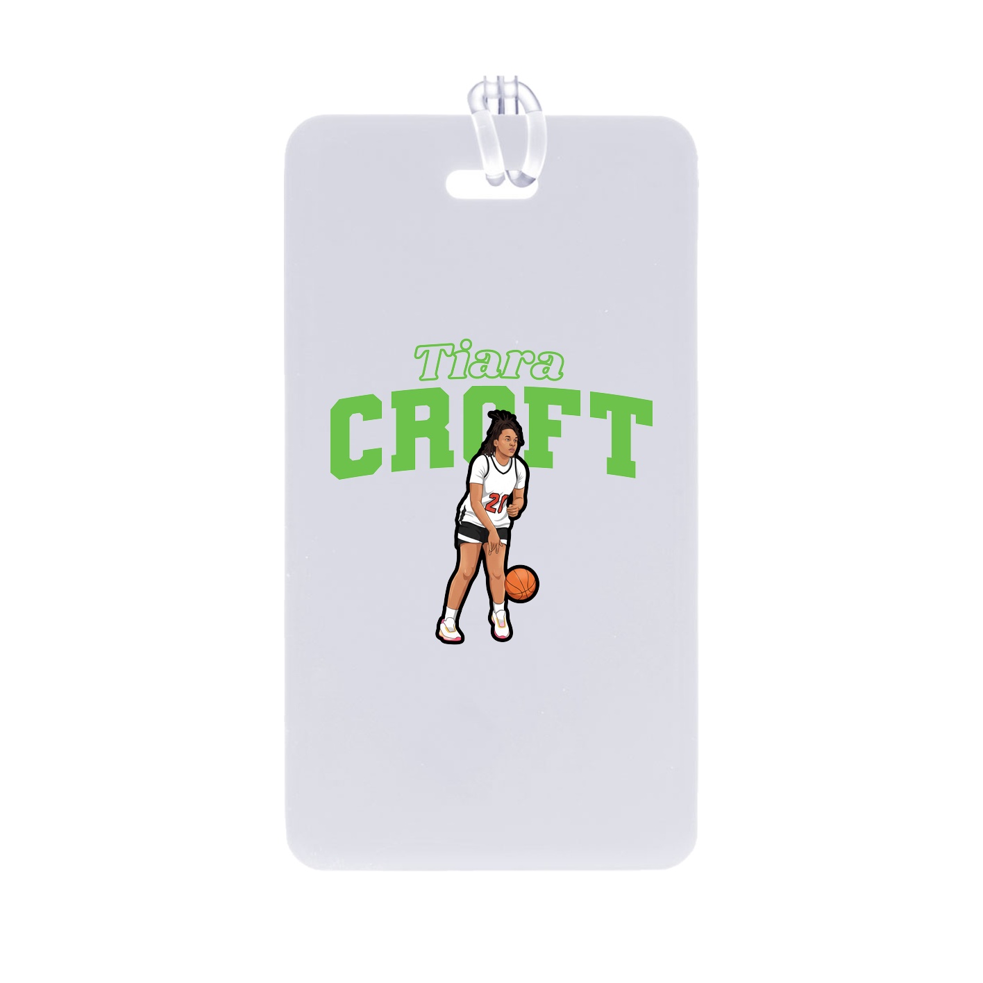 Bag Tag — Name Arch in Classic