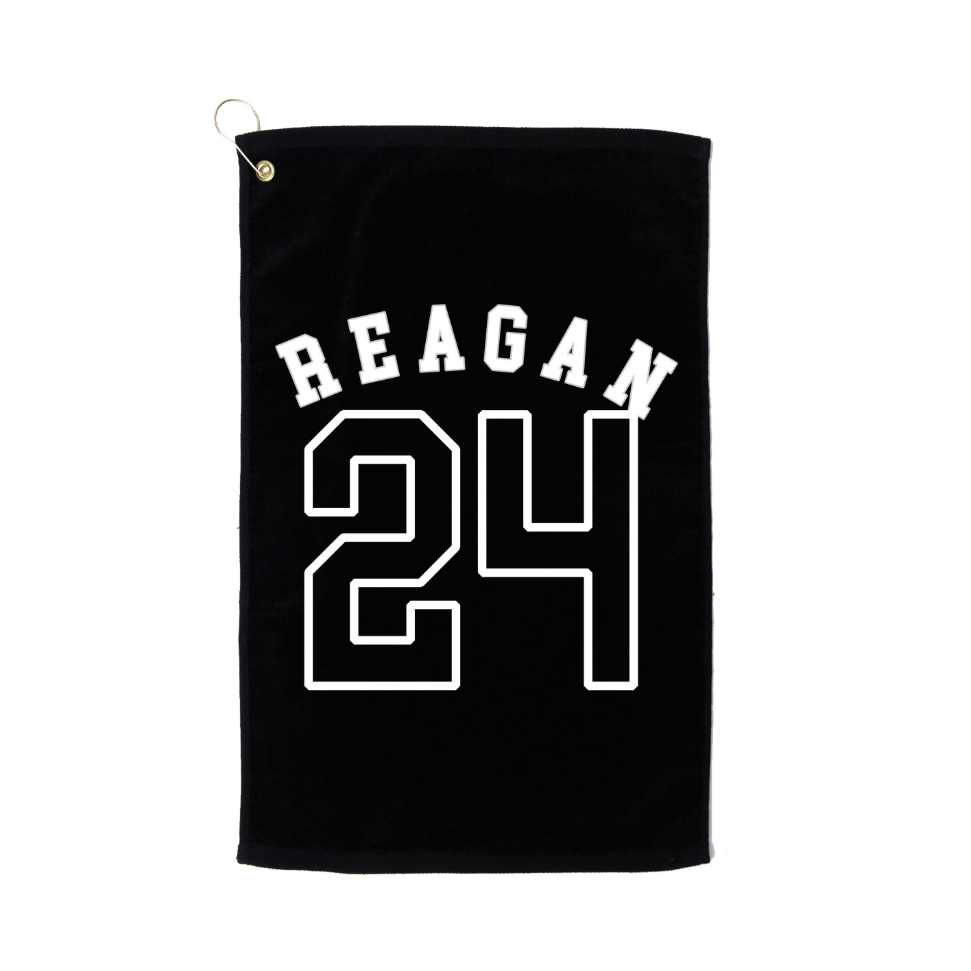 Golf Towel — Shirsey Arch in Black