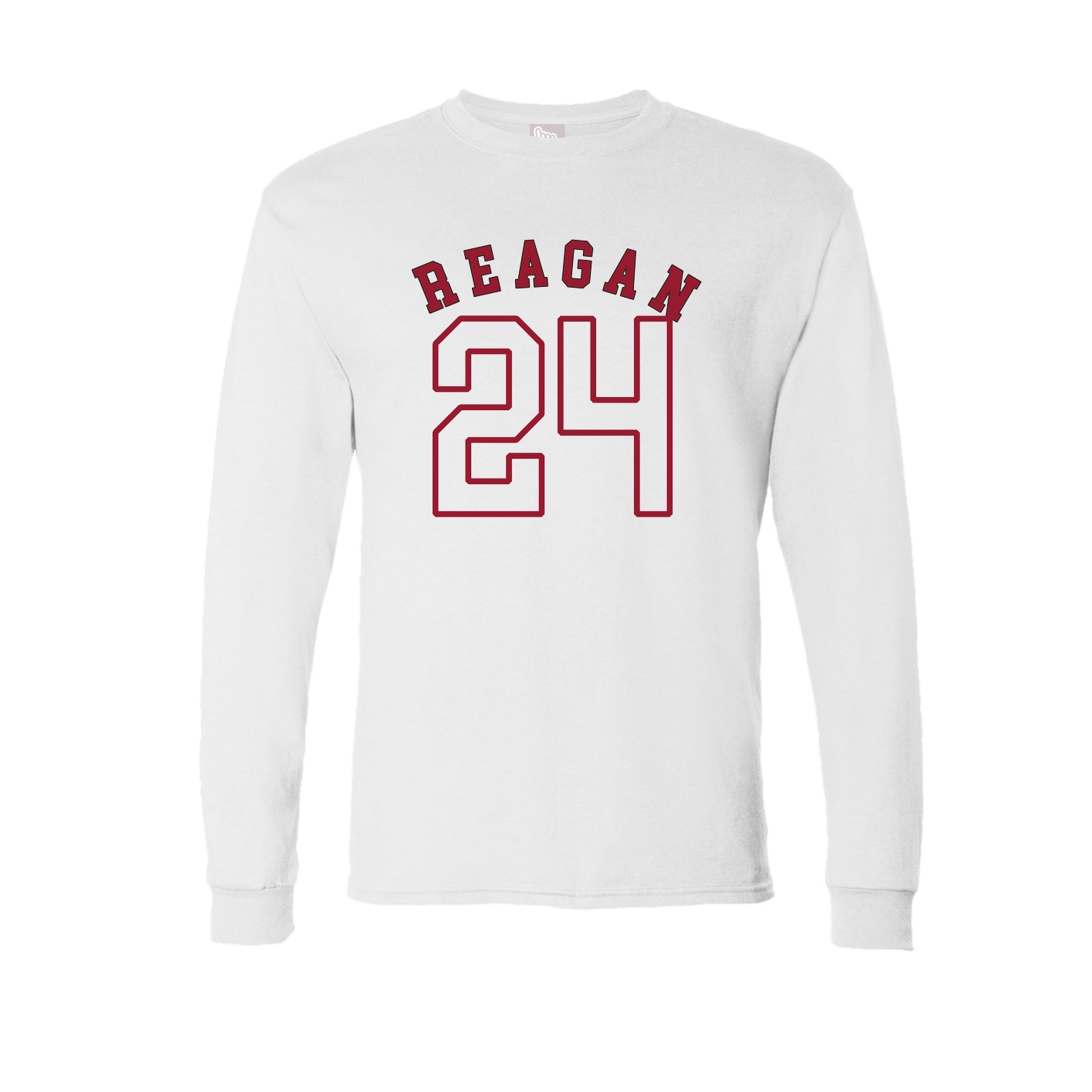 Long Sleeve Tee — Shirsey Arch in White
