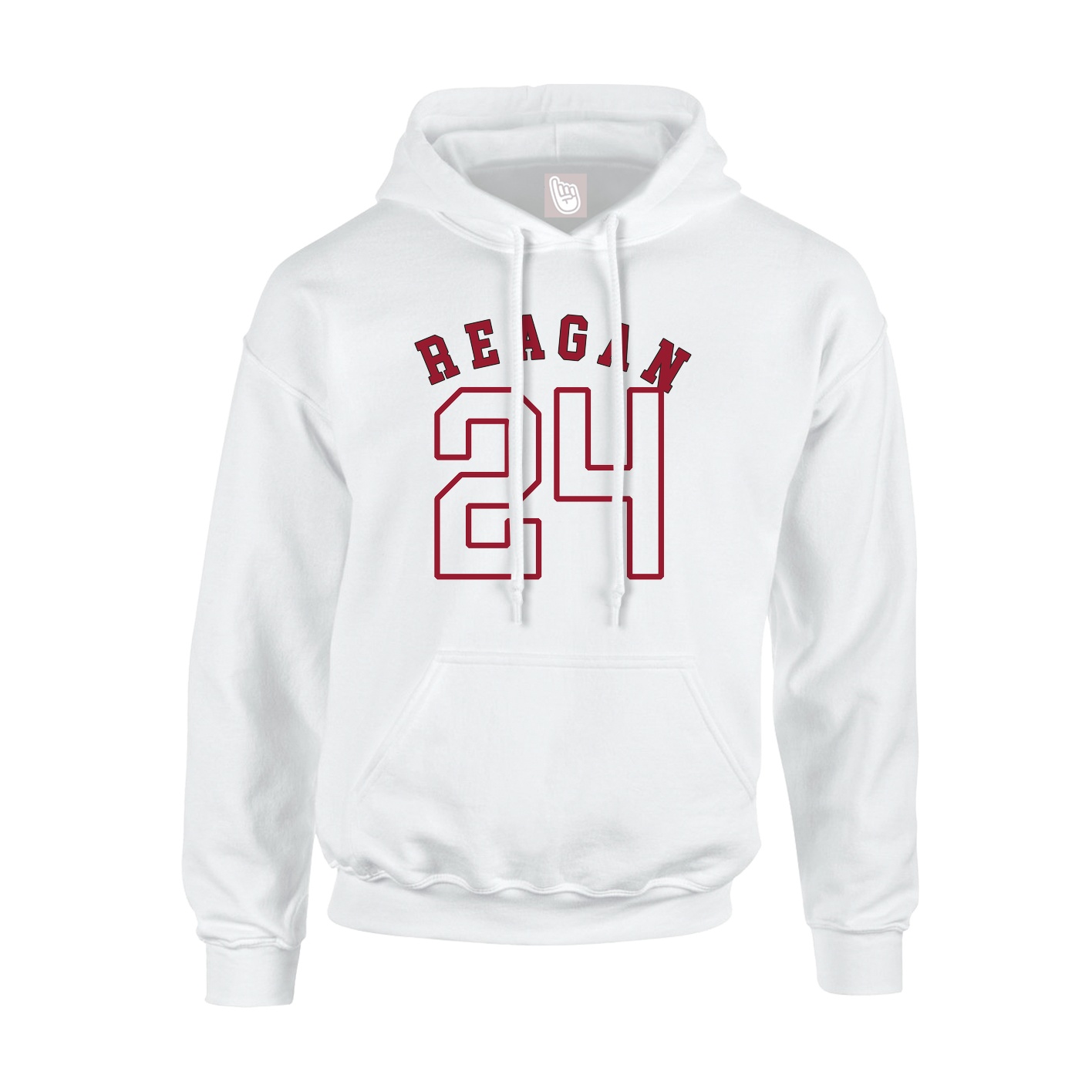 Hoodie — Shirsey Arch in White