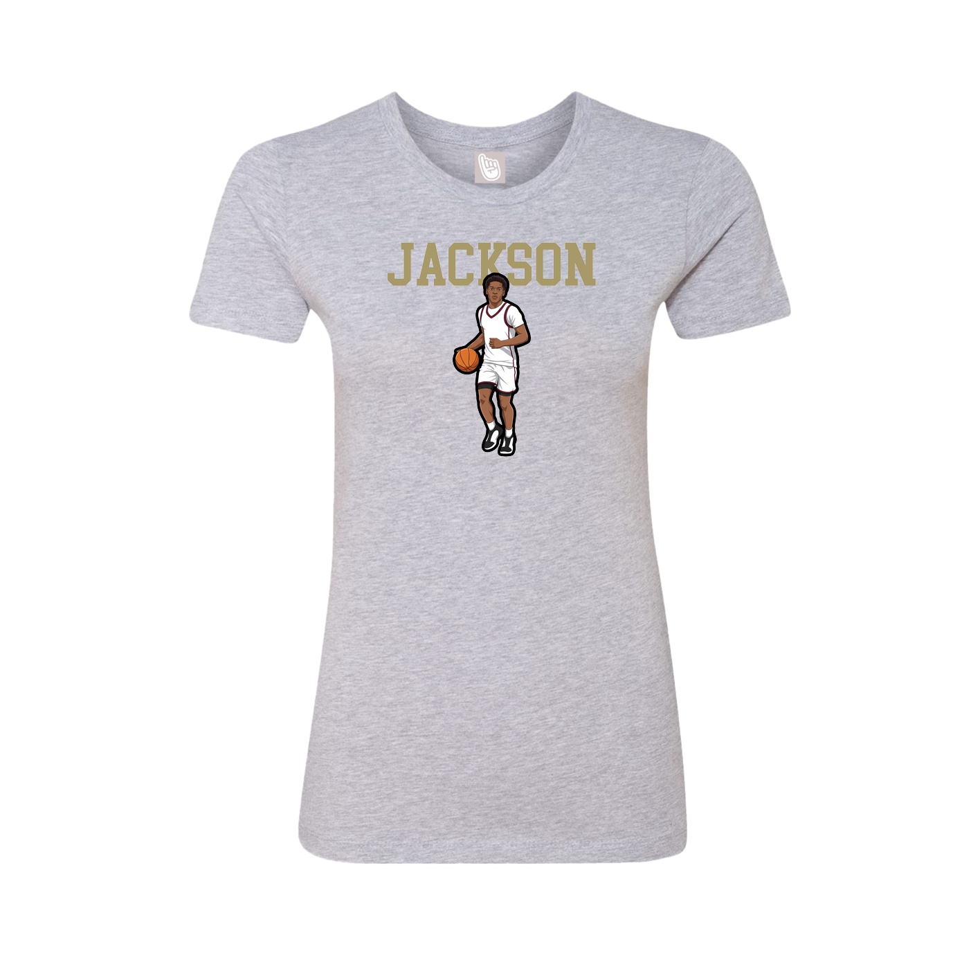 Fitted Women's Tee — Shirsey in Grey