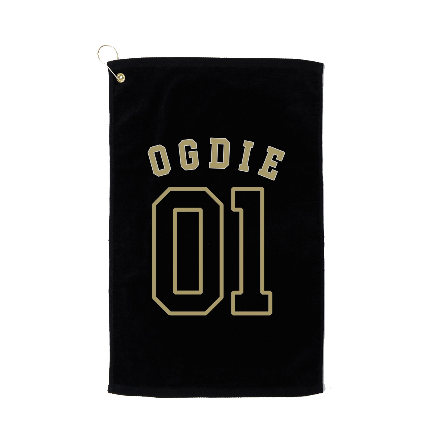 Golf Towel — Shirsey Arch in Black