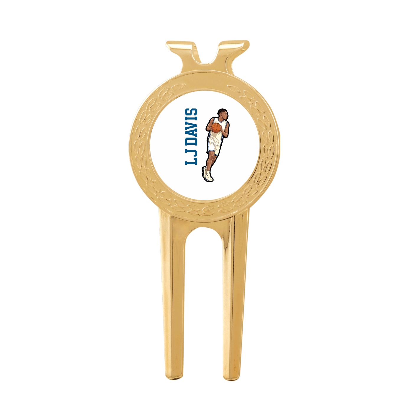 Divot Tool with Ball Marker — Name Vertical in Classic