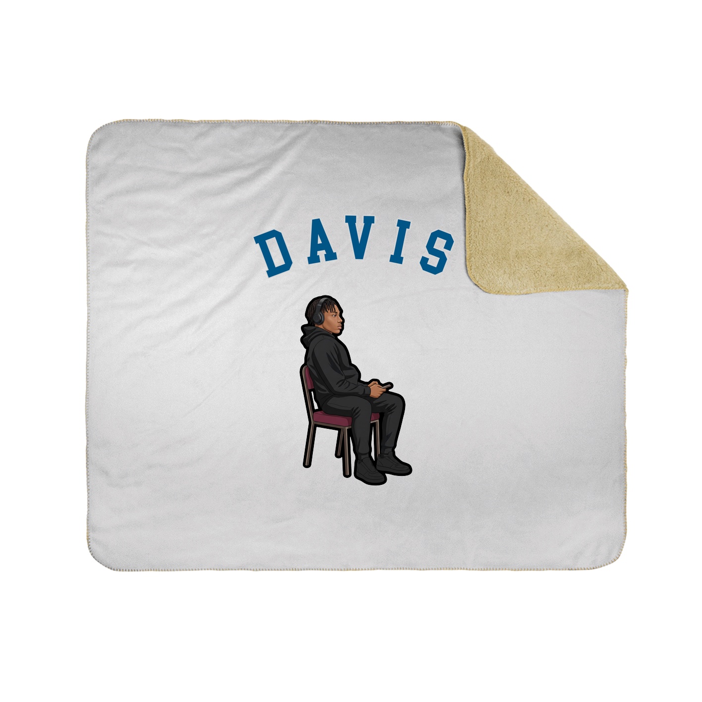 Throw Blanket — Shirsey Arch in White