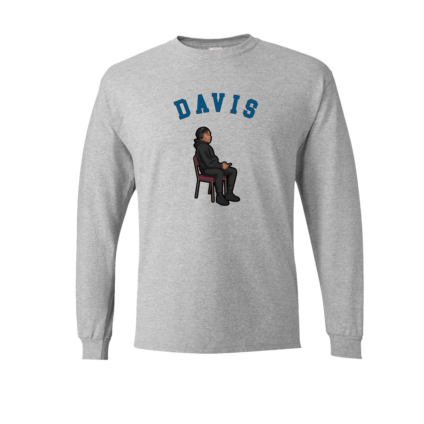 Long Sleeve Tee — Shirsey Arch in Grey