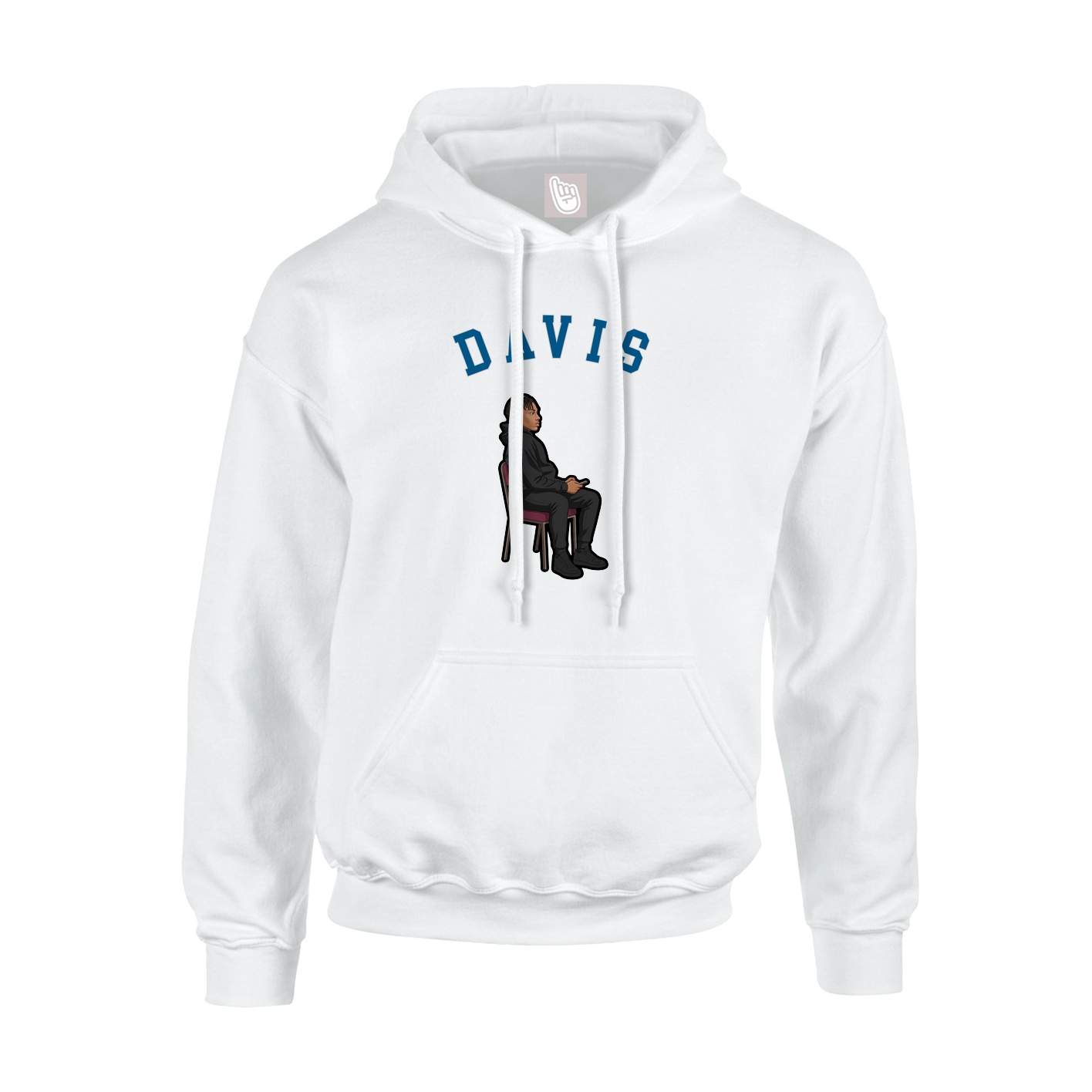 Hoodie — Shirsey Arch in White