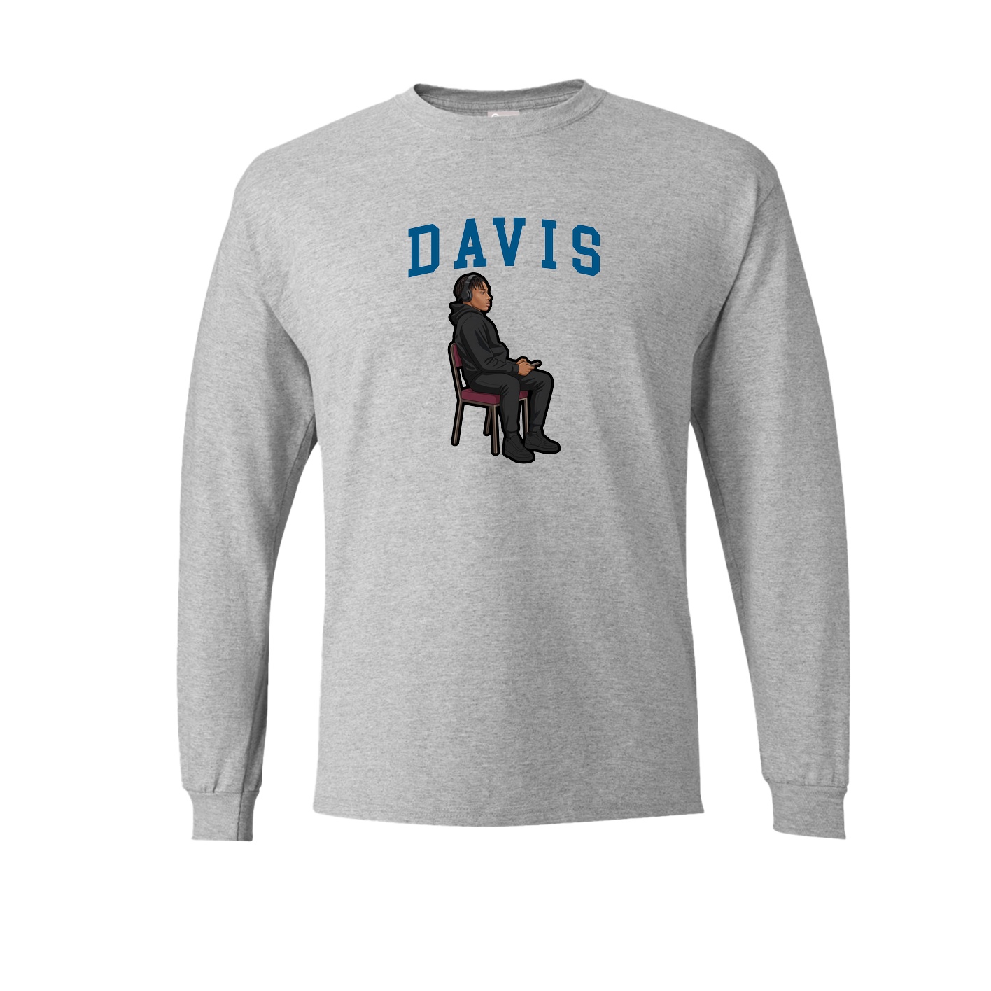 Long Sleeve Tee — Shirsey in Grey