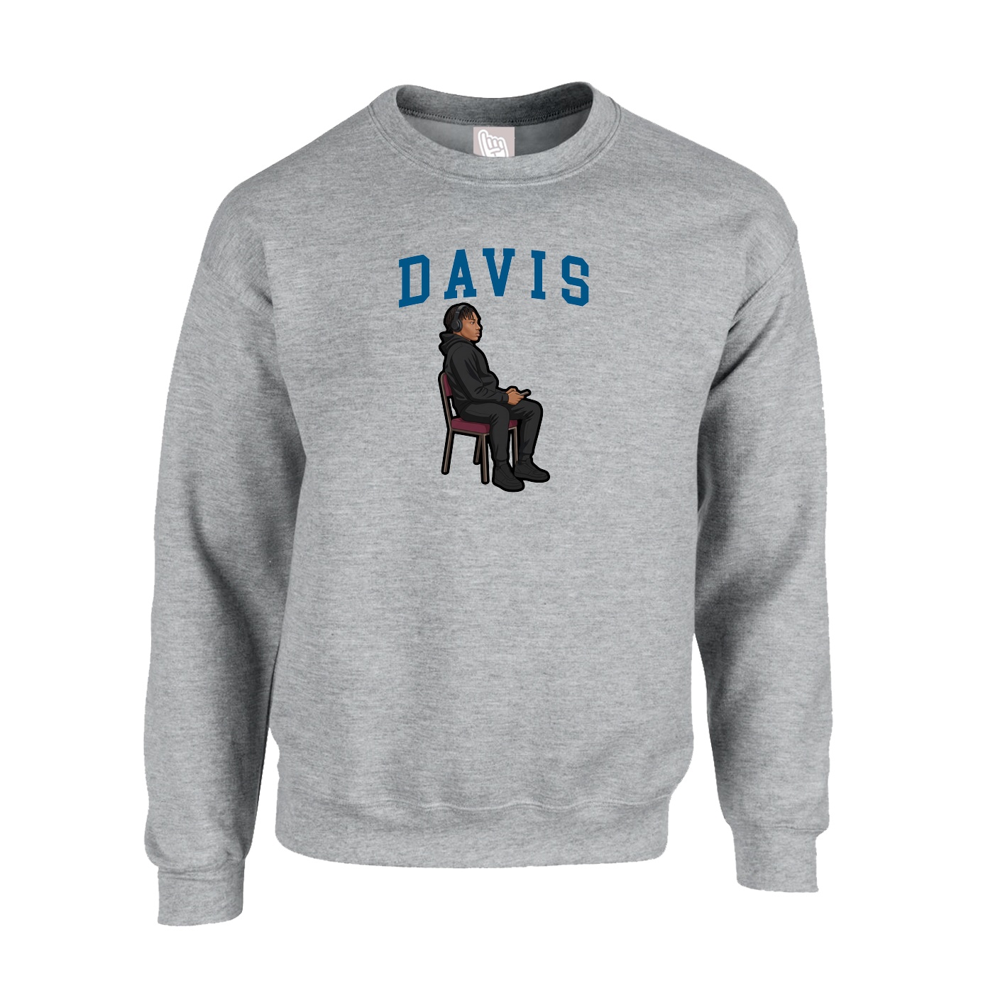 Fleece Crew — Shirsey in Grey