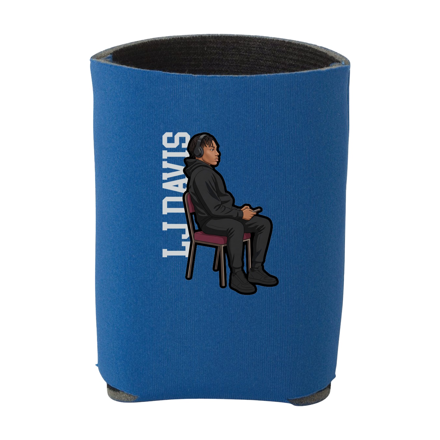 Can Holder — Name Vertical in Royal
