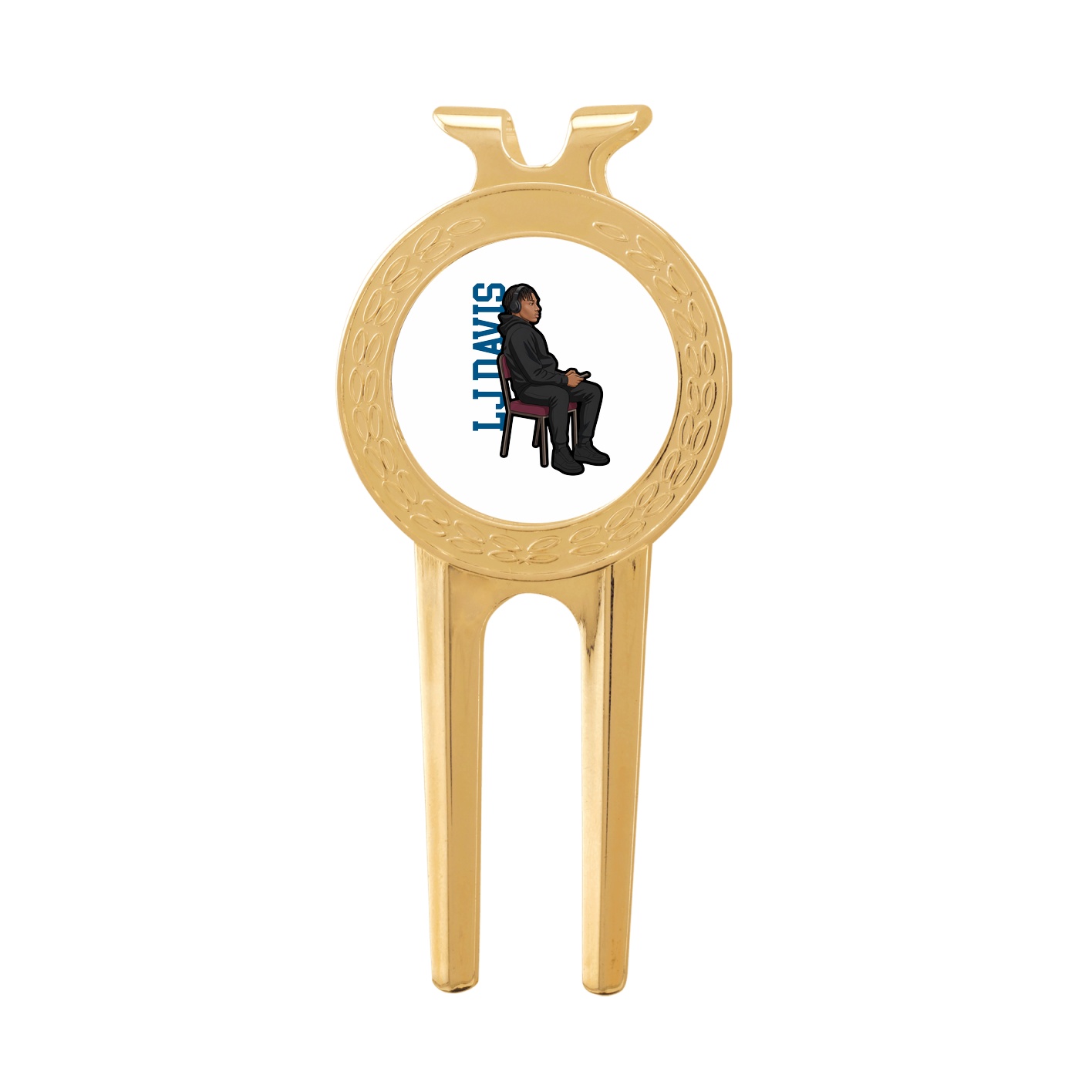 Divot Tool with Ball Marker — Name Vertical in Classic