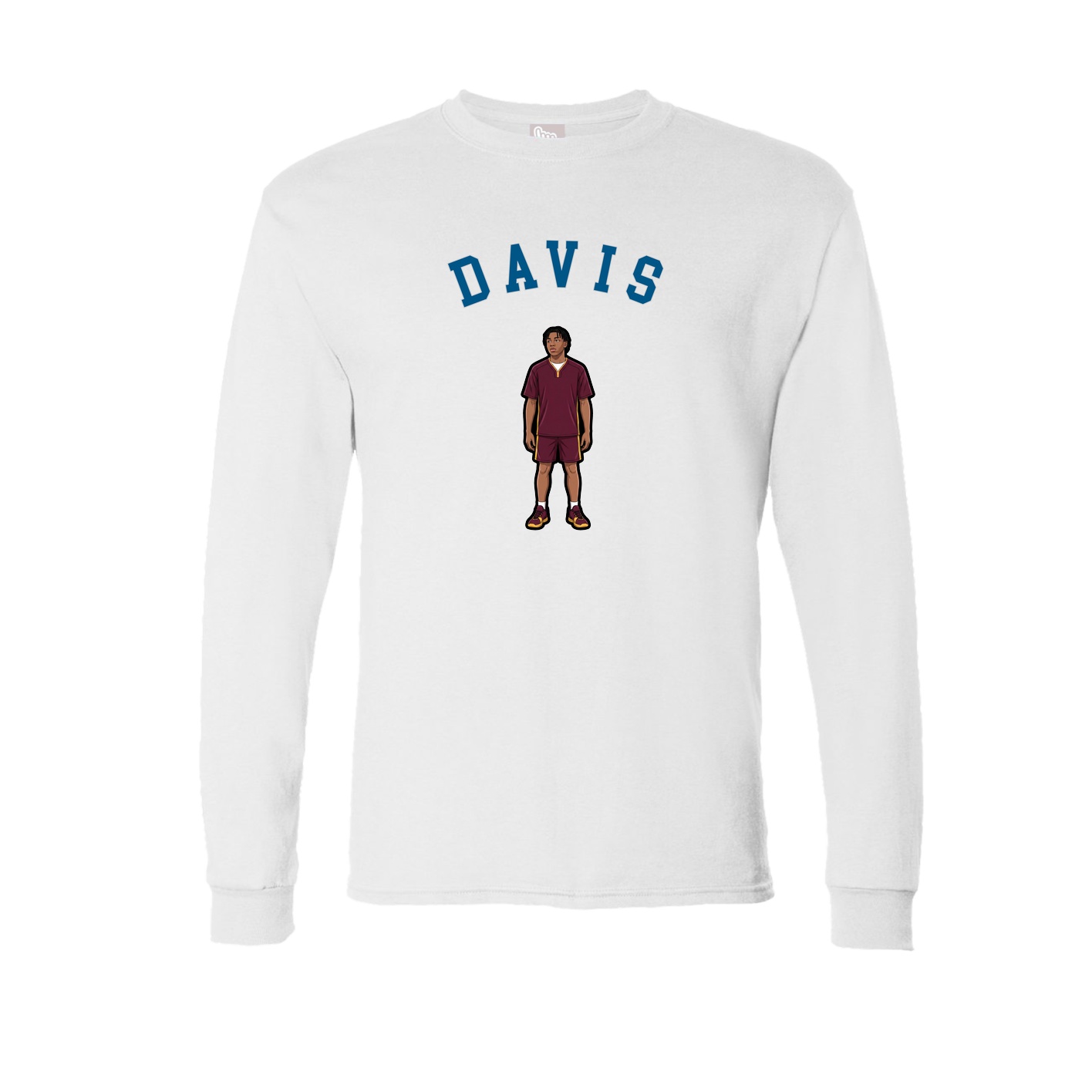 Long Sleeve Tee — Shirsey Arch in White