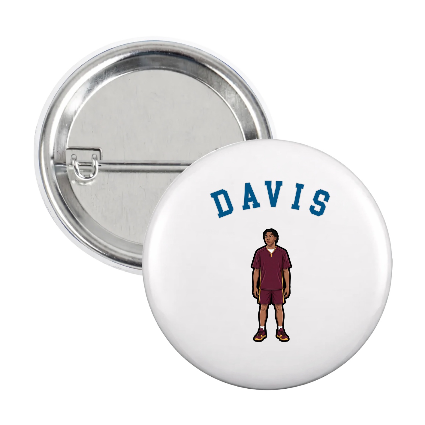 Game Day Button — Shirsey Arch in White
