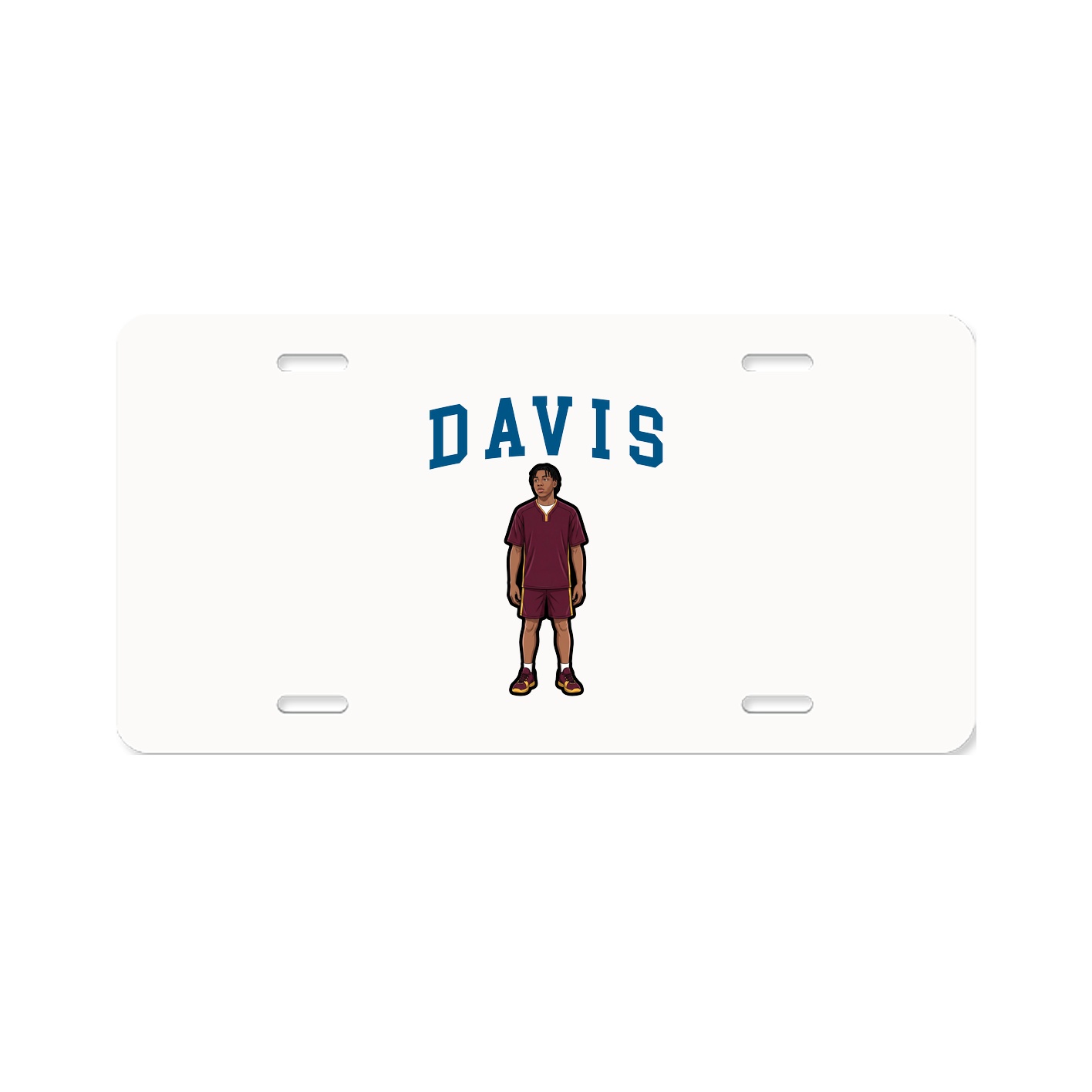 License Plate — Shirsey in Classic