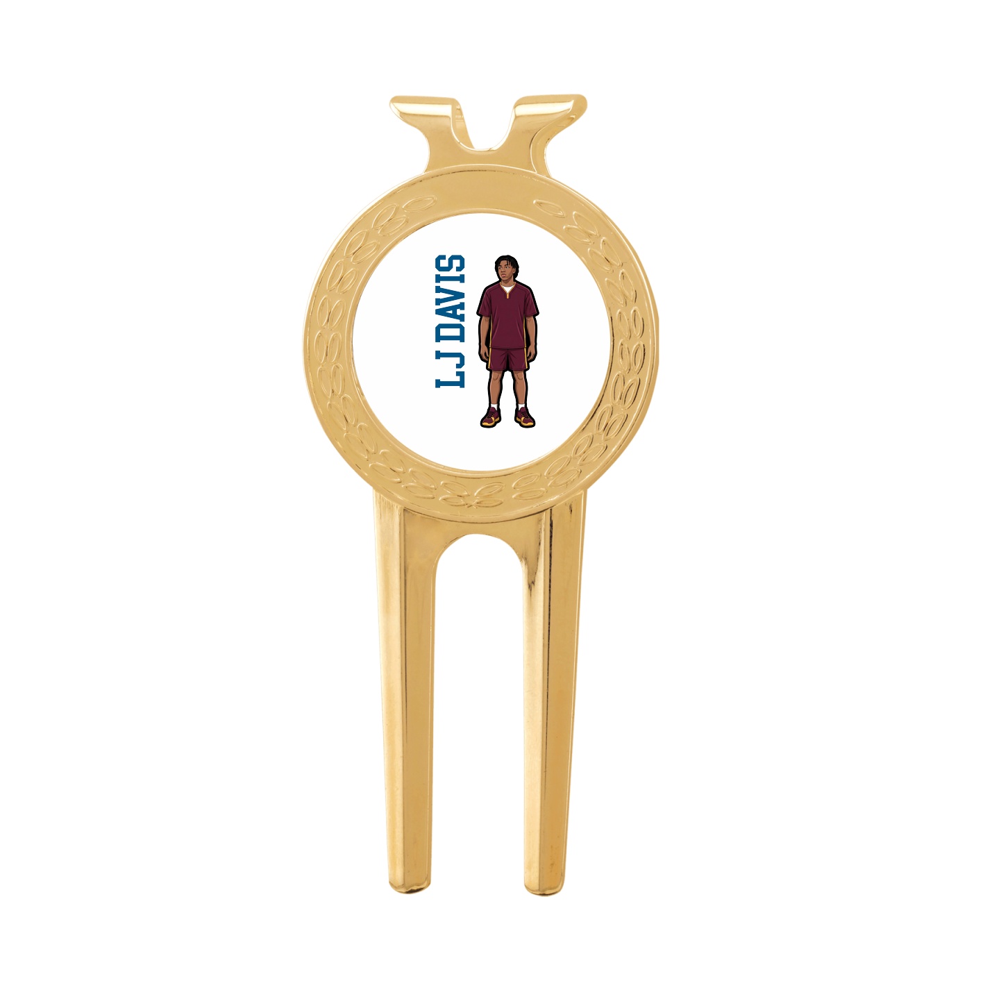 Divot Tool with Ball Marker — Name Vertical in Classic