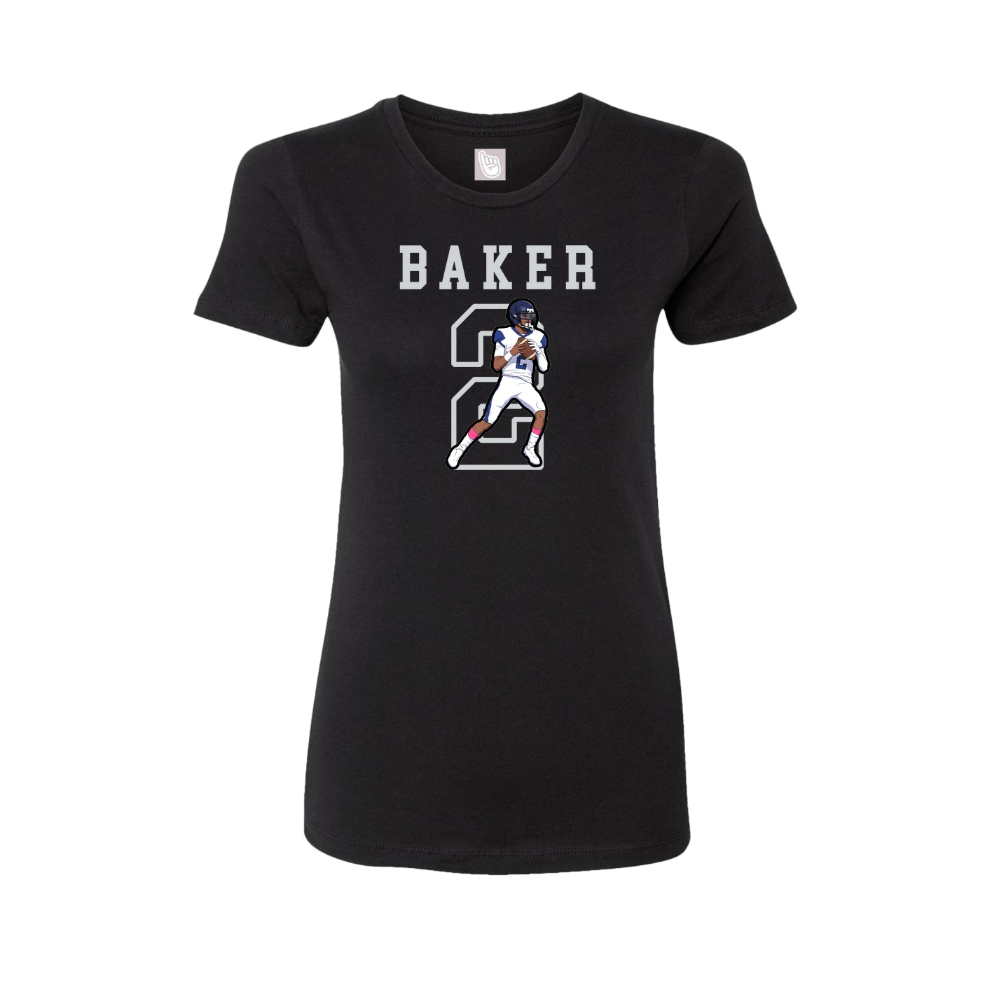Fitted Women's Tee — Shirsey in Black