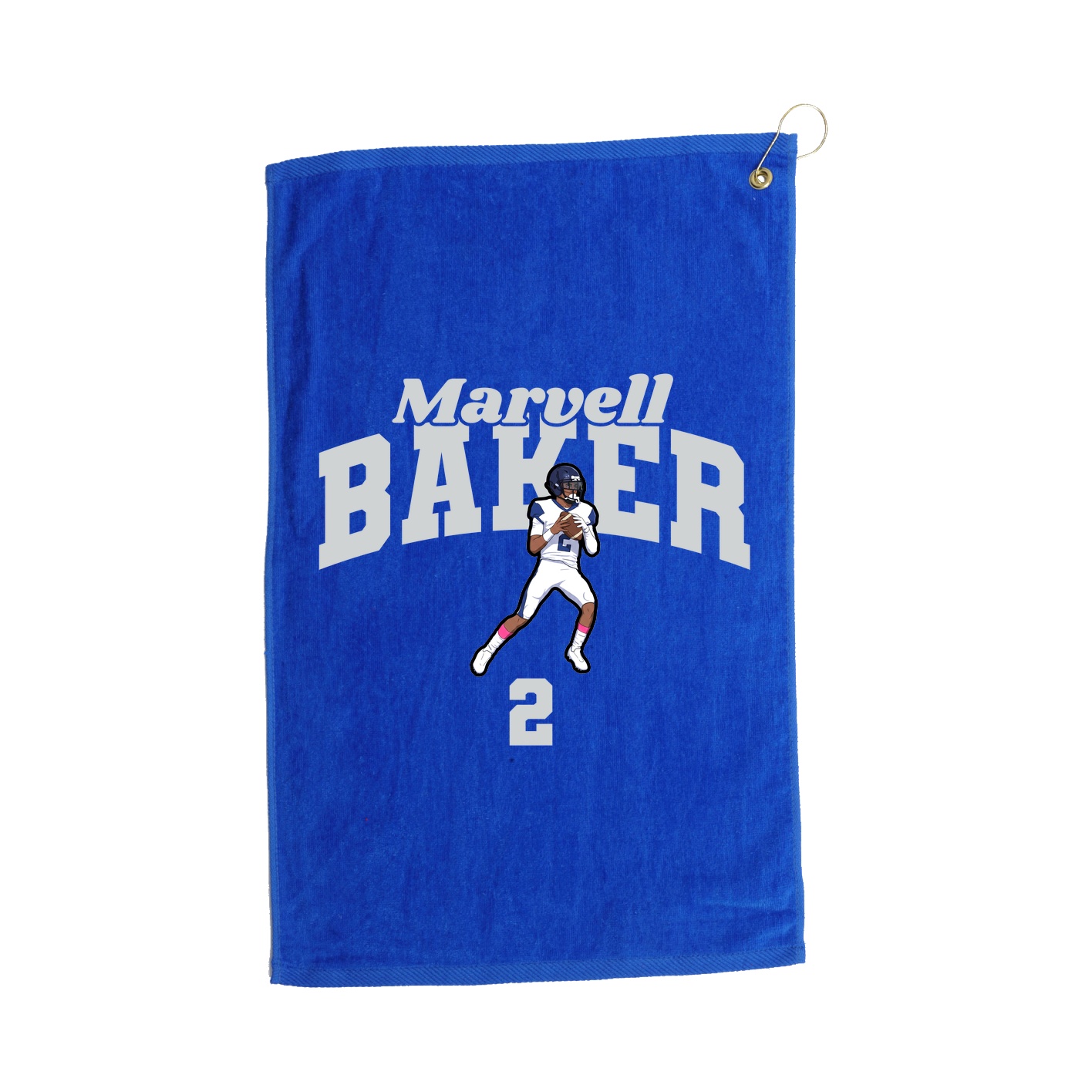 Golf Towel — Signature Arch in Royal