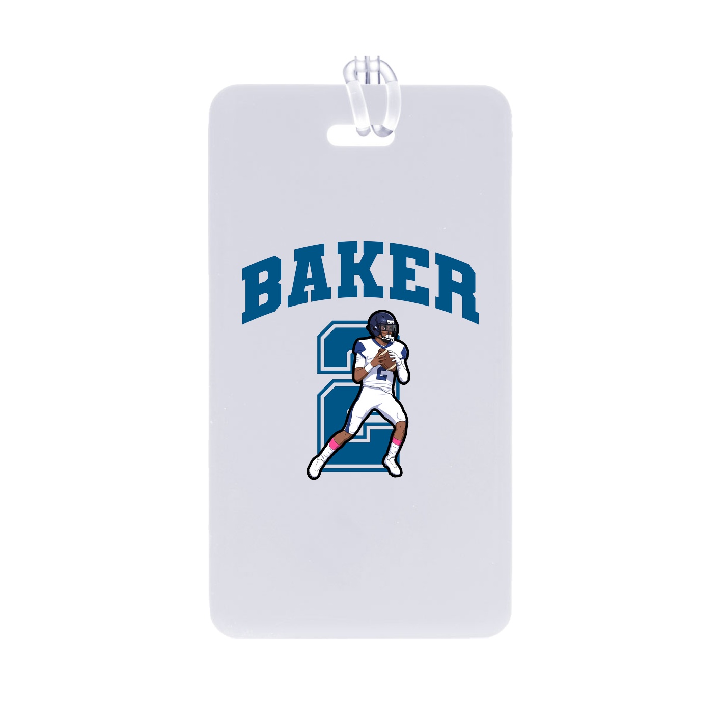 Bag Tag — Number in Classic
