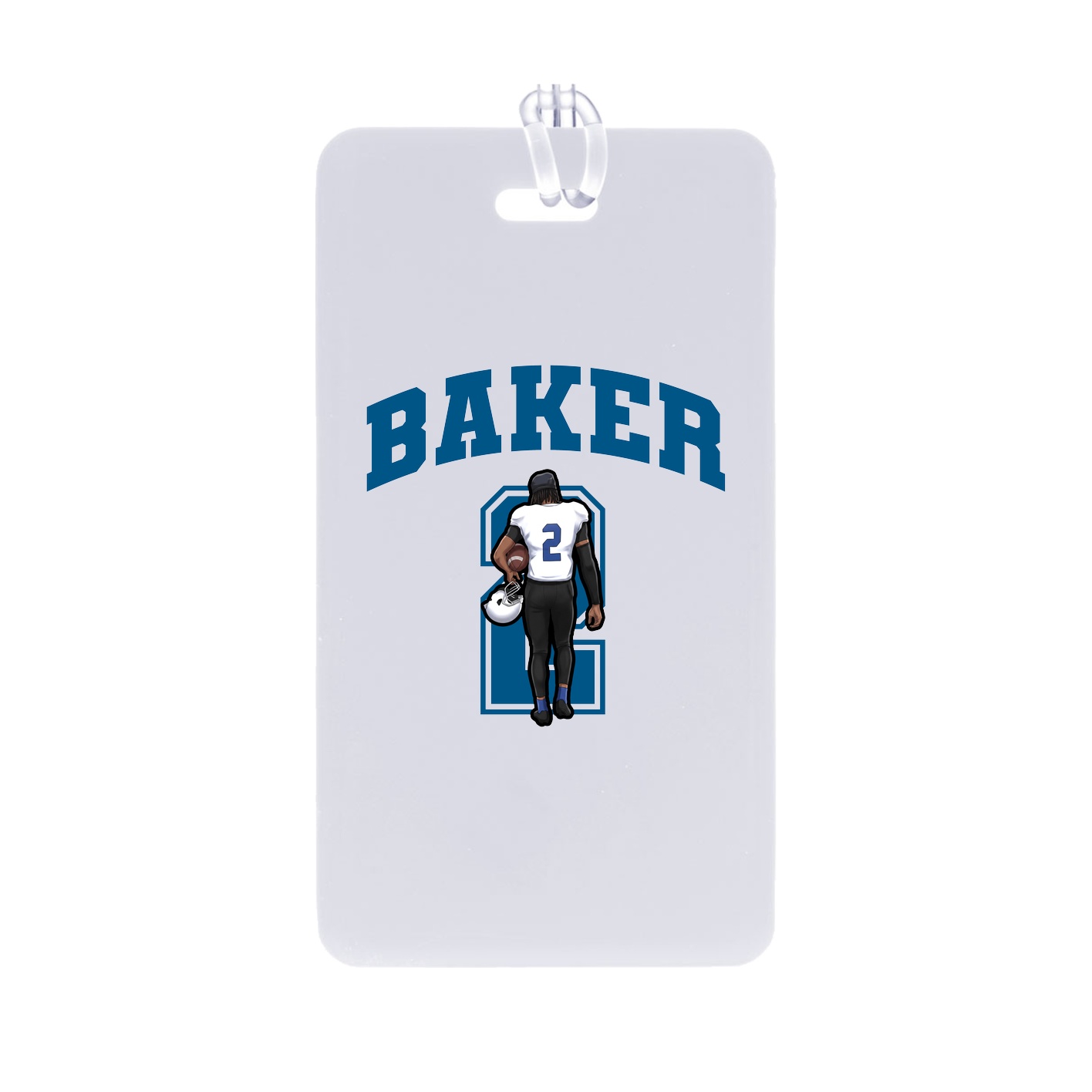 Bag Tag — Number in Classic
