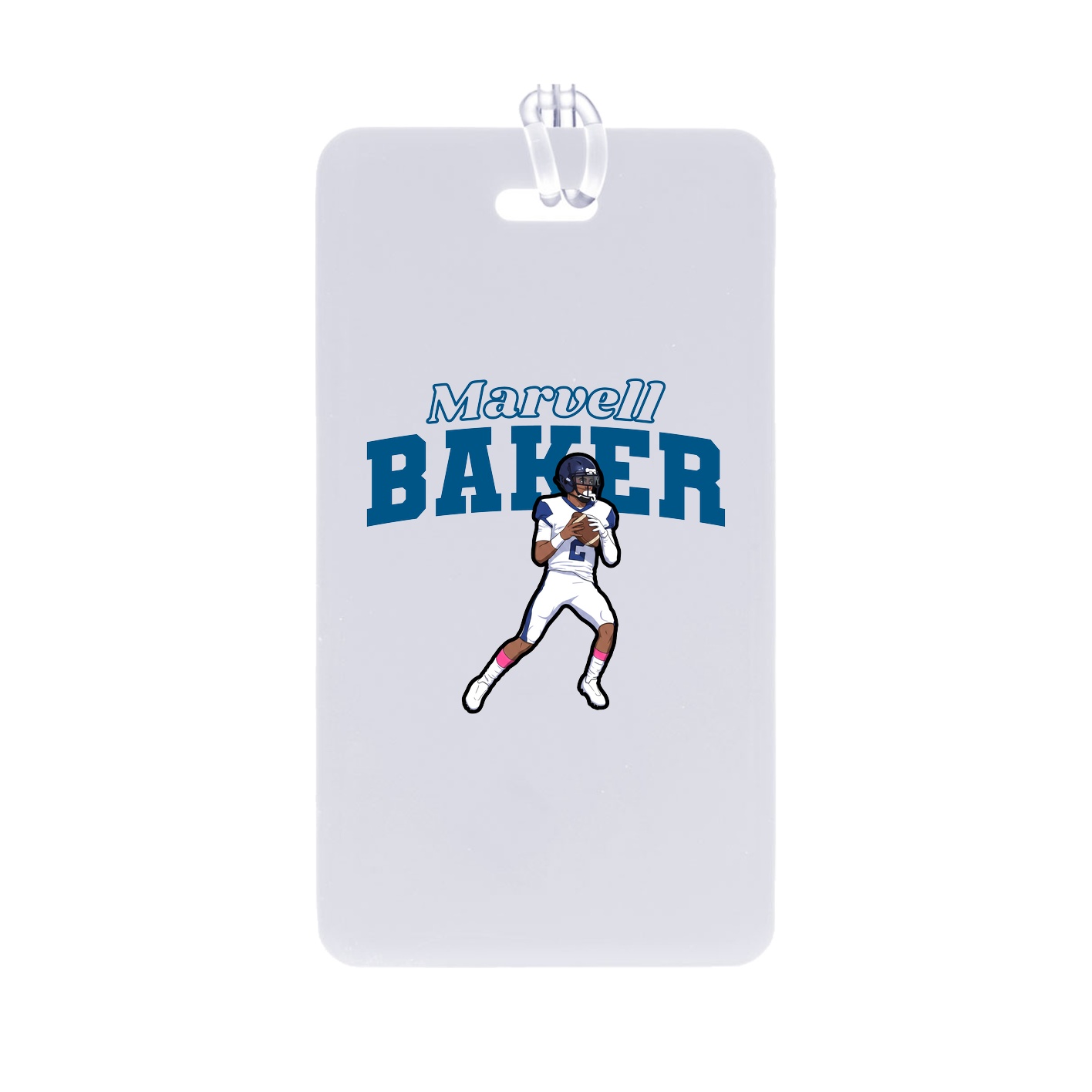 Bag Tag — Name Arch in Classic