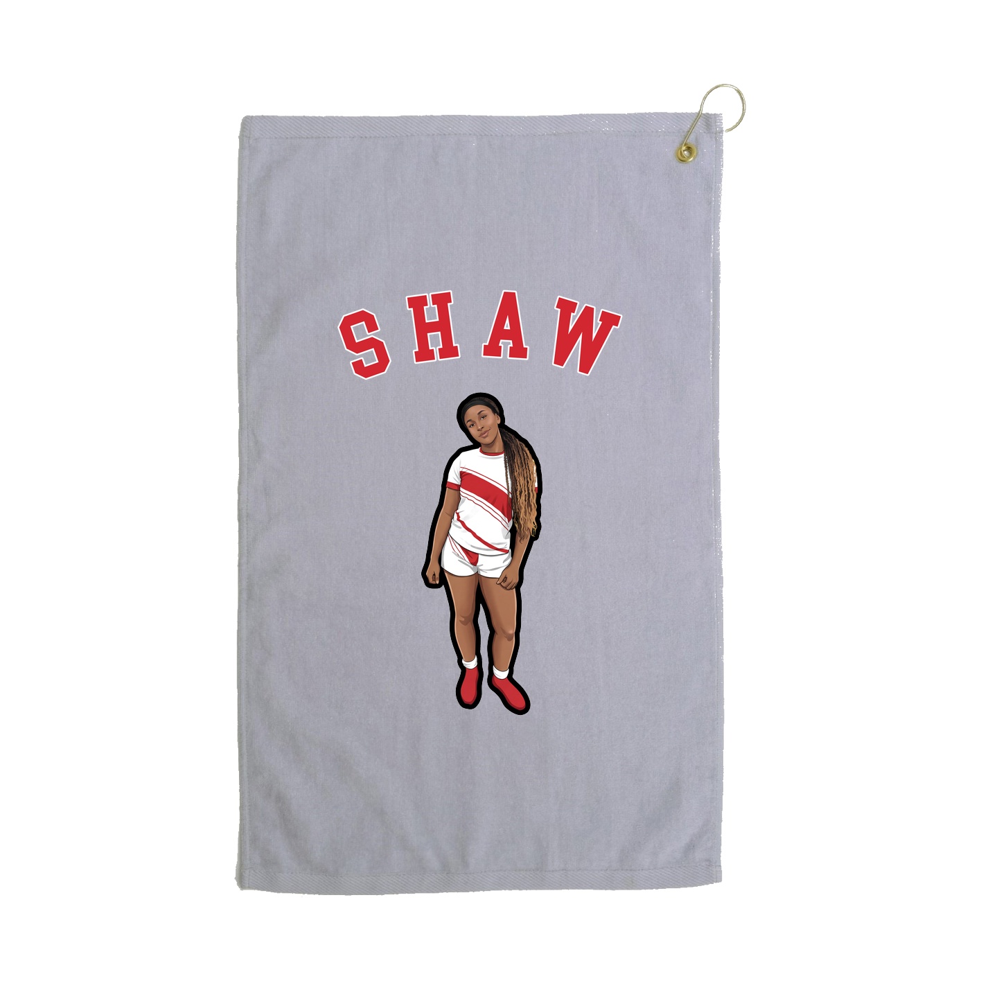 Golf Towel — Shirsey Arch in Grey
