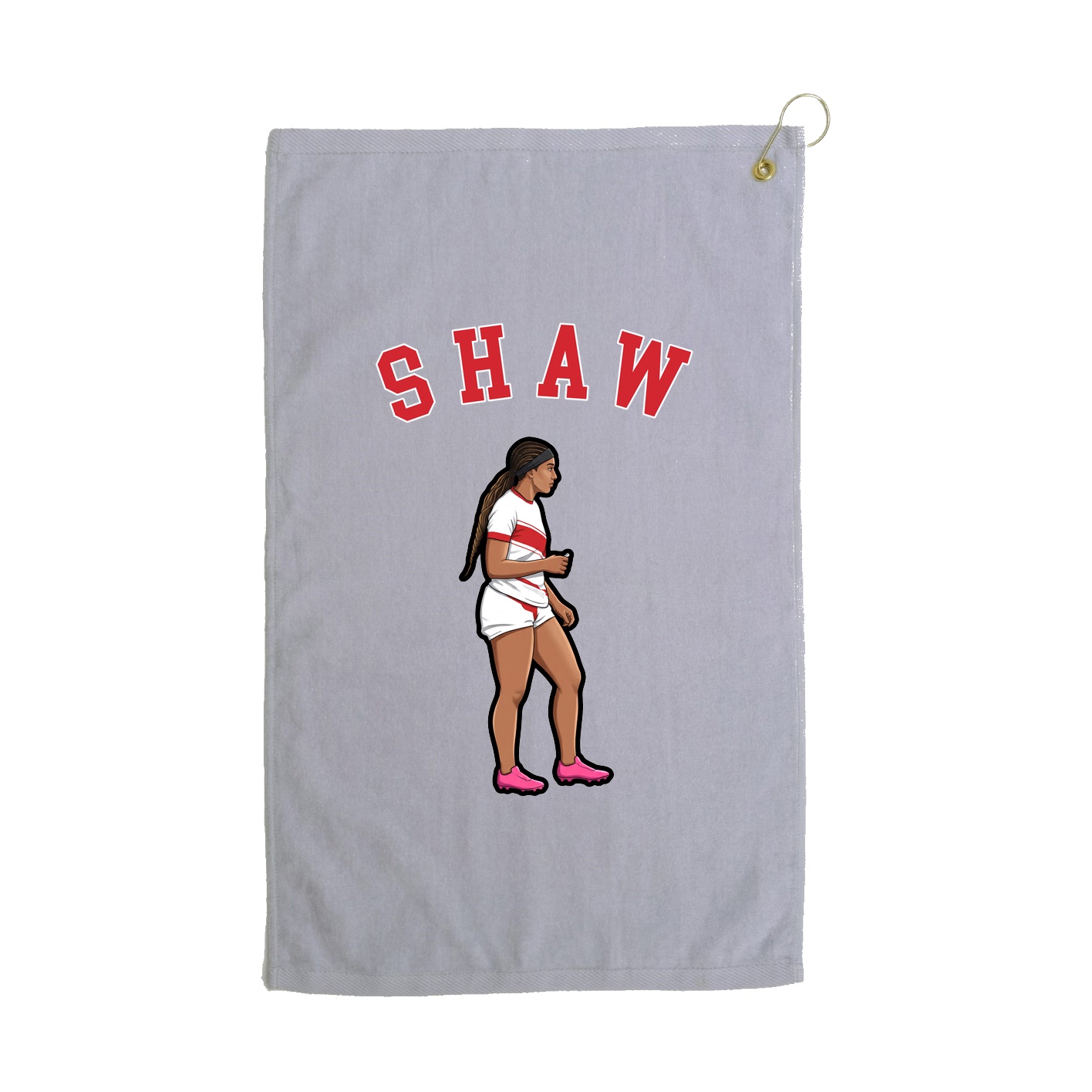 Golf Towel — Shirsey Arch in Grey