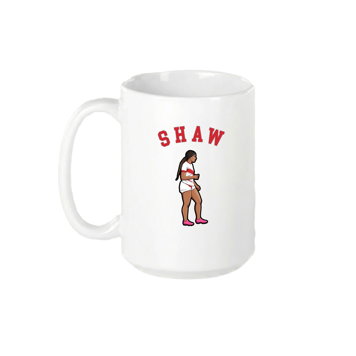 15oz Coffee Mug — Shirsey Arch in White