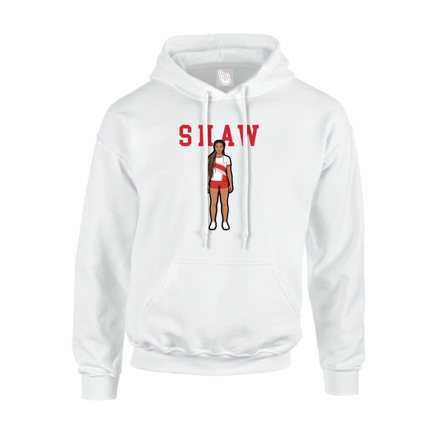 Youth Hoodie — Shirsey in White