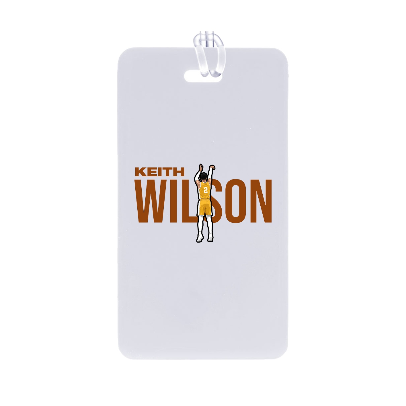 Bag Tag — Player Name in Classic