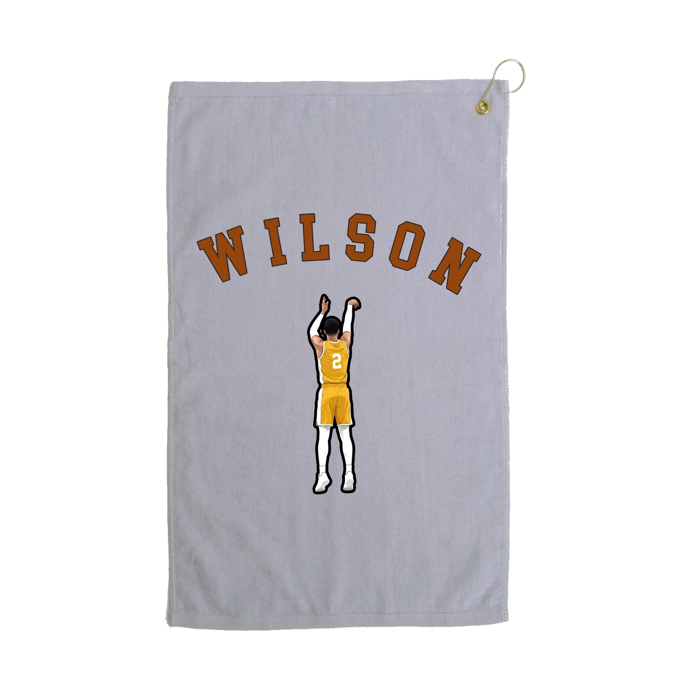 Golf Towel — Shirsey Arch in Grey