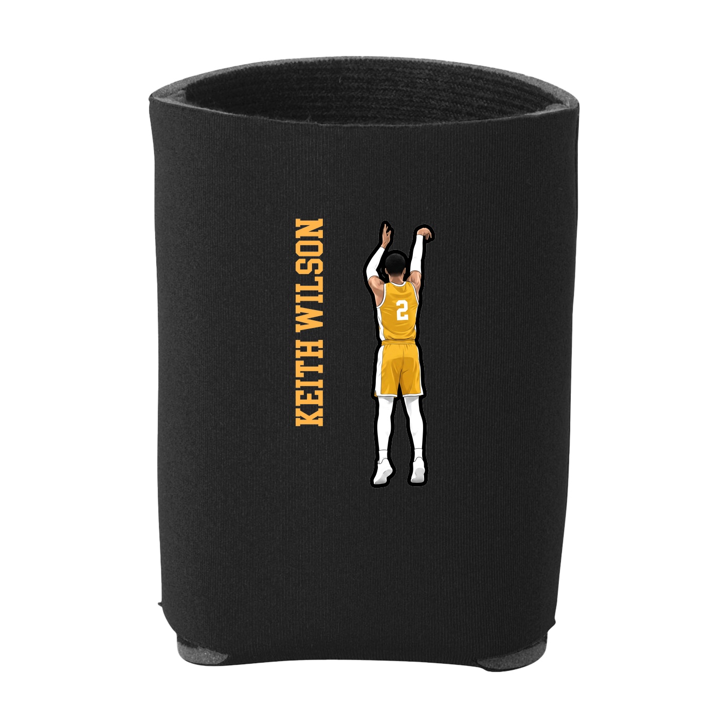 Can Holder — Name Vertical in Black