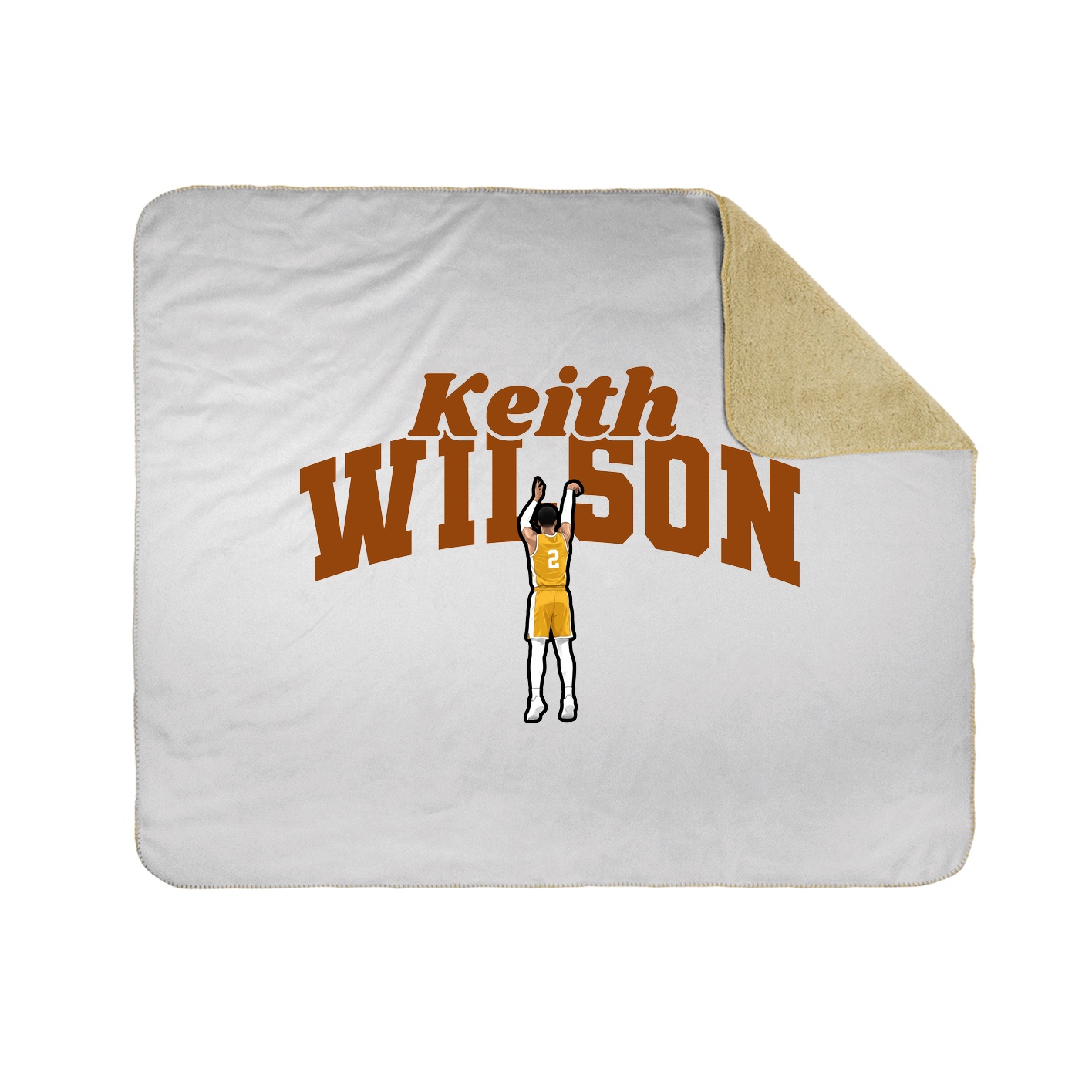Throw Blanket — Signature Arch in White