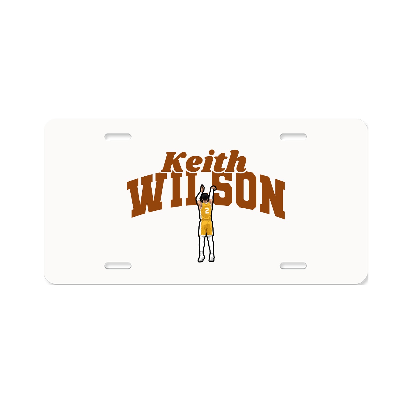 License Plate — Signature Arch in Classic